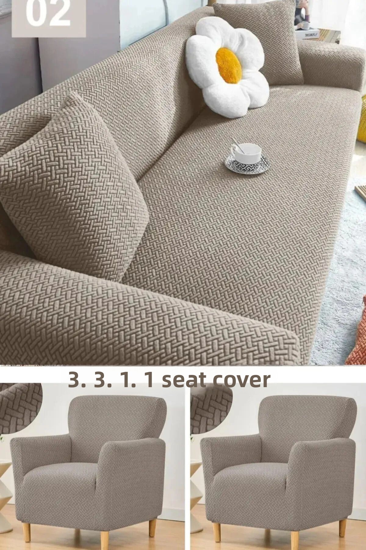 intil 3.3.1.1 Model Jacquard Sofa Cover and Cover Set - Sofa Cover Home ...