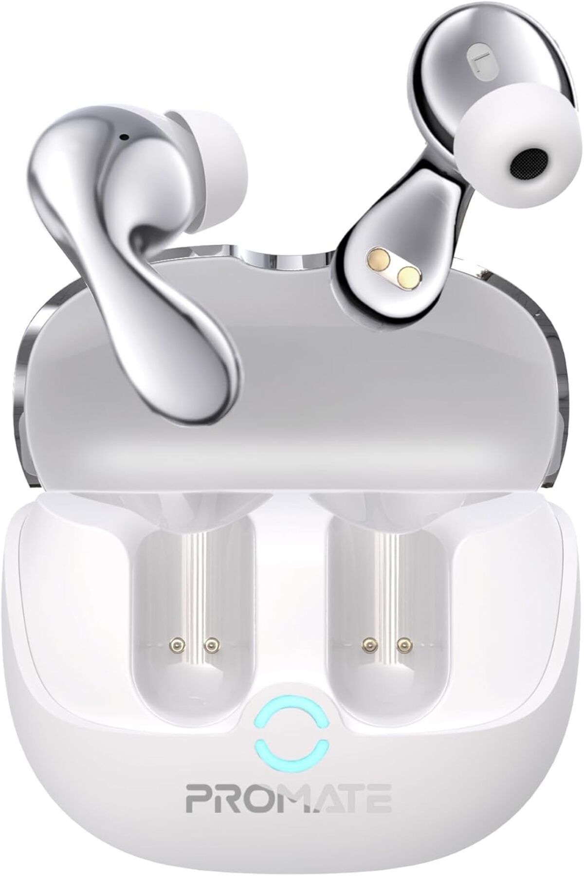 Promate-True Wireless Earbuds with Active Noise Cancellation (ANC) and Environmental Noise Cancellat 1