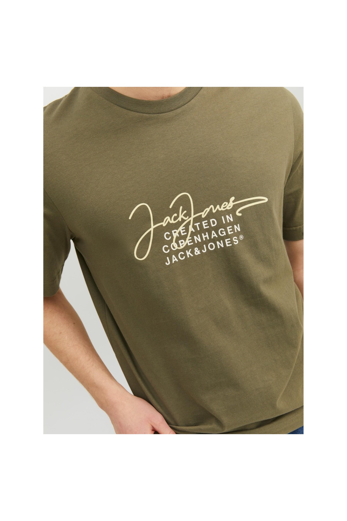 تیشرت مردانه طرح دار آستین کوتاه | جک اند جونز Jack & Jones 12235487 - تصویر 5