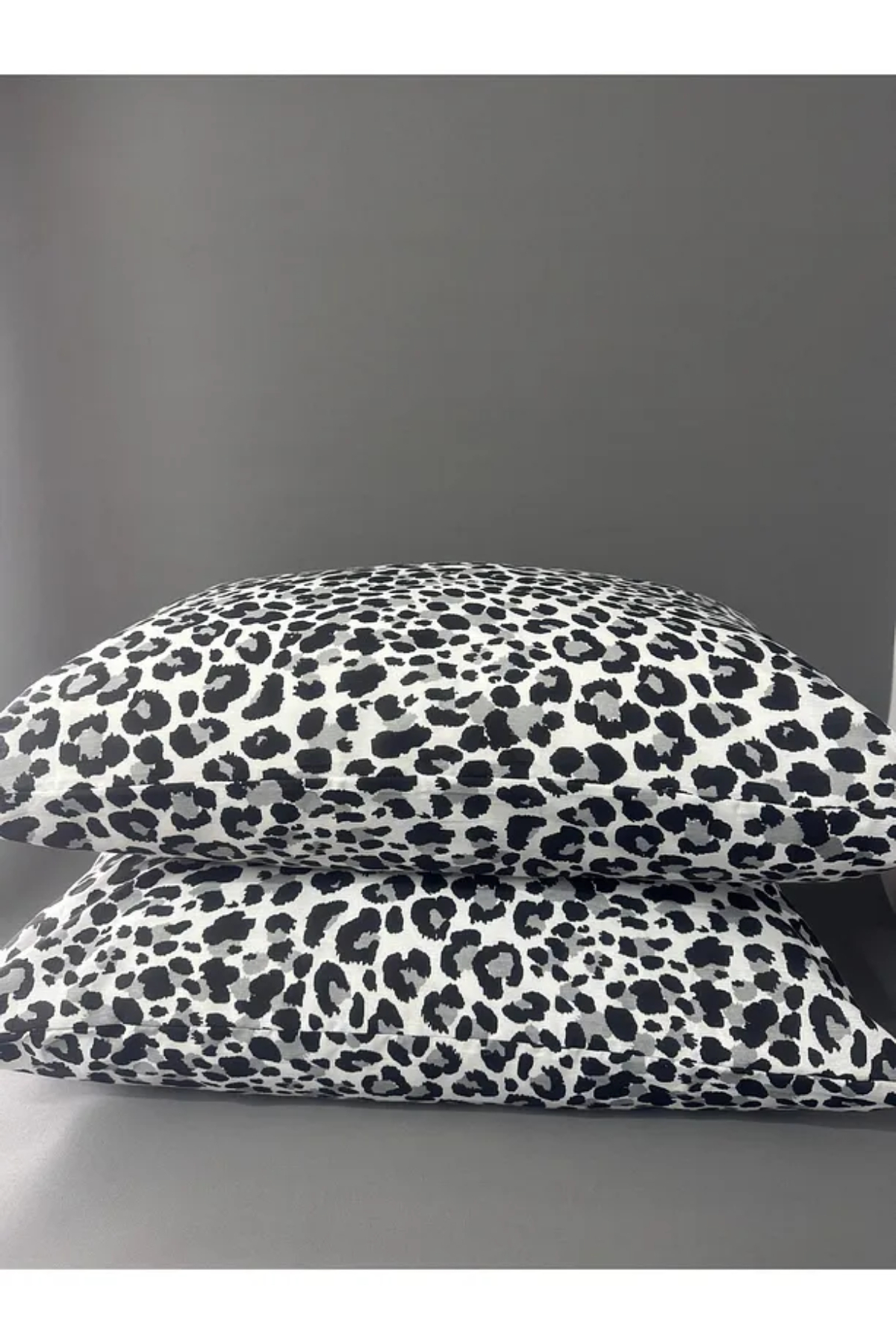 2-Piece Leopard Patterned Pillowcase 50x70 Cm