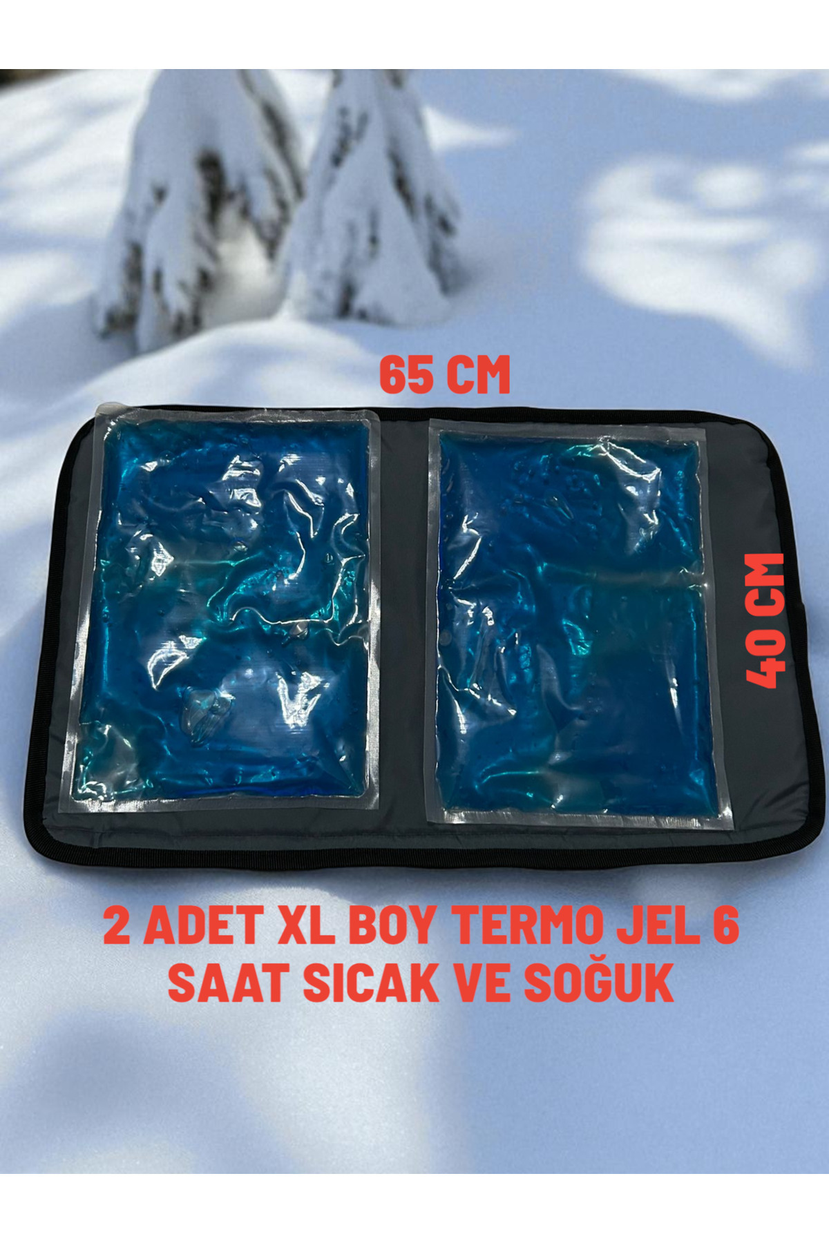 AKTURK HOME-4-Season Comfort Mat (65X40 cm) - Suitable for Warm and Cold Use. 3