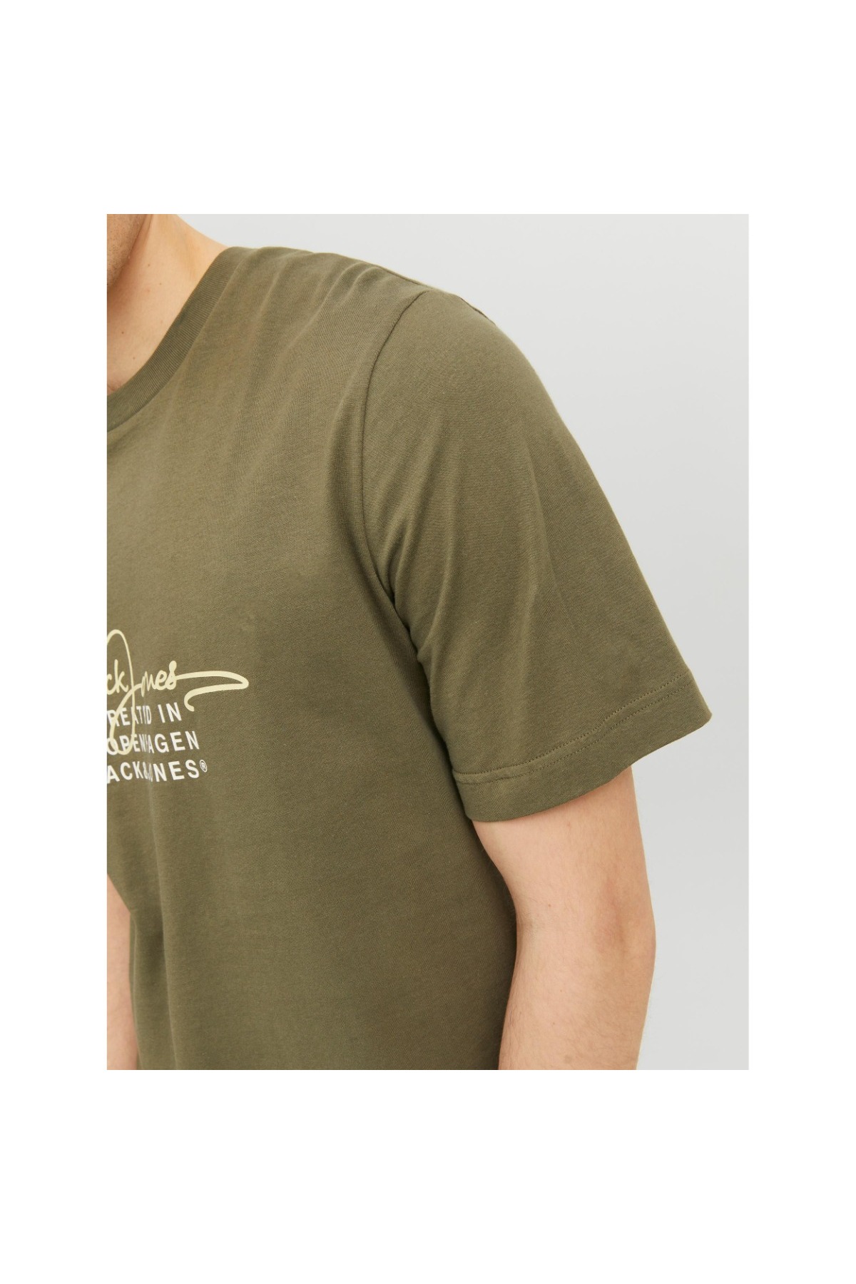 تیشرت مردانه طرح دار آستین کوتاه | جک اند جونز Jack & Jones 12235487 - تصویر 3