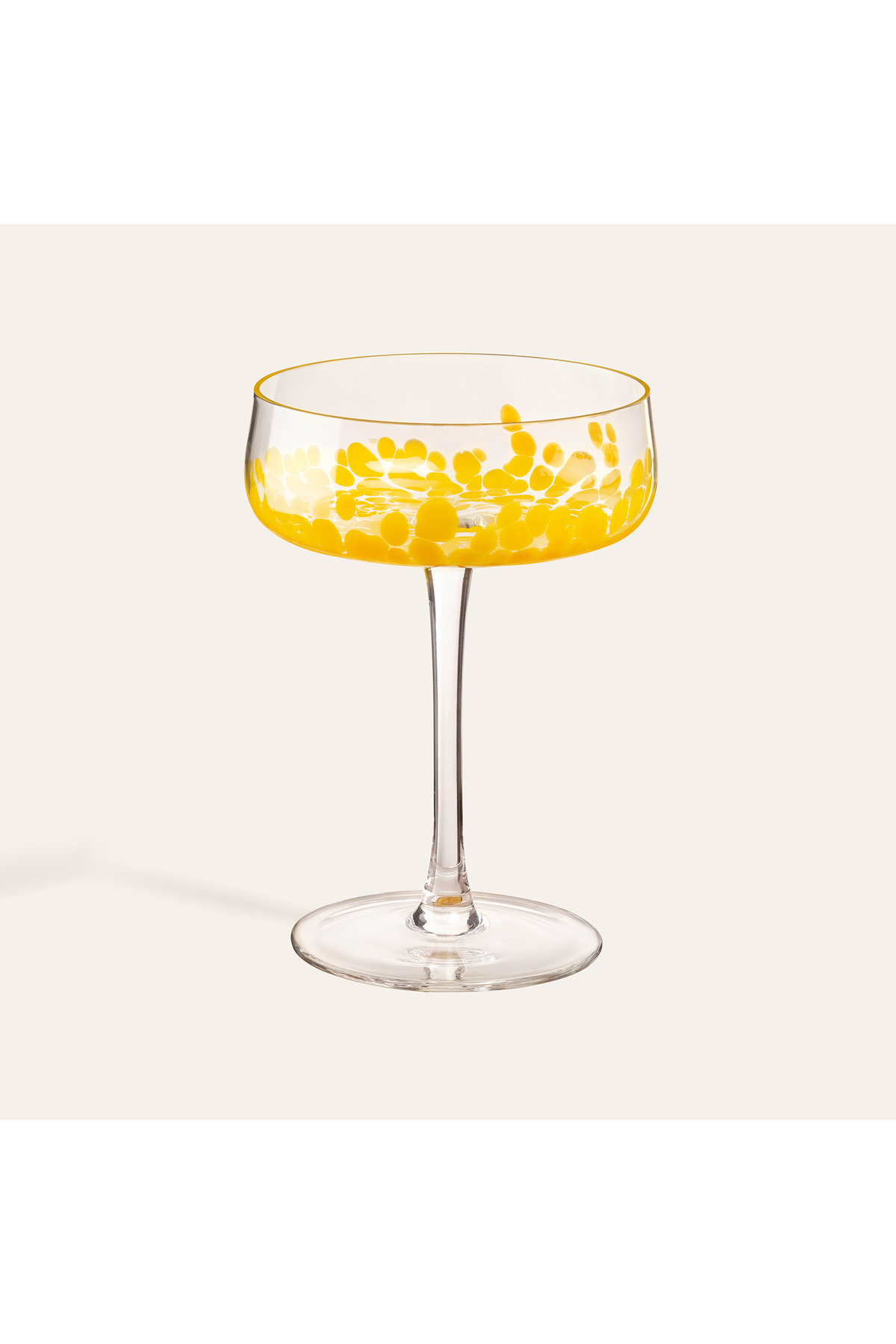 Zsa Zsa Zsu Henan Cam Kadeh 260 Ml Sarı