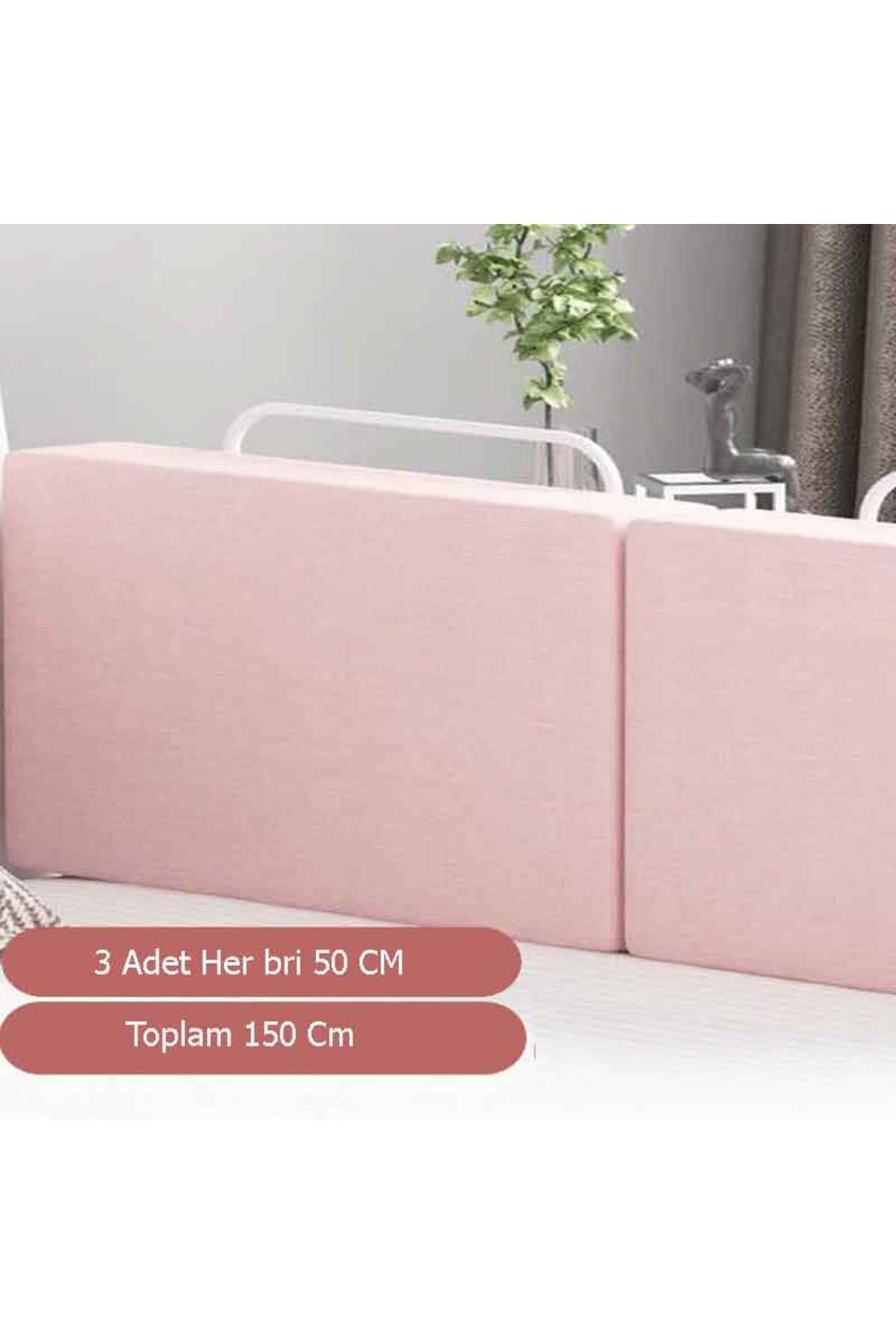 150 Cm Serenity Xl New Generation Bed Barrier Railing Pink