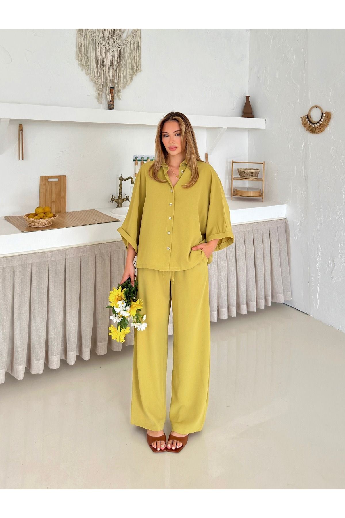 soBasic-Double Stylish Design Suit Tncel Fabric 6