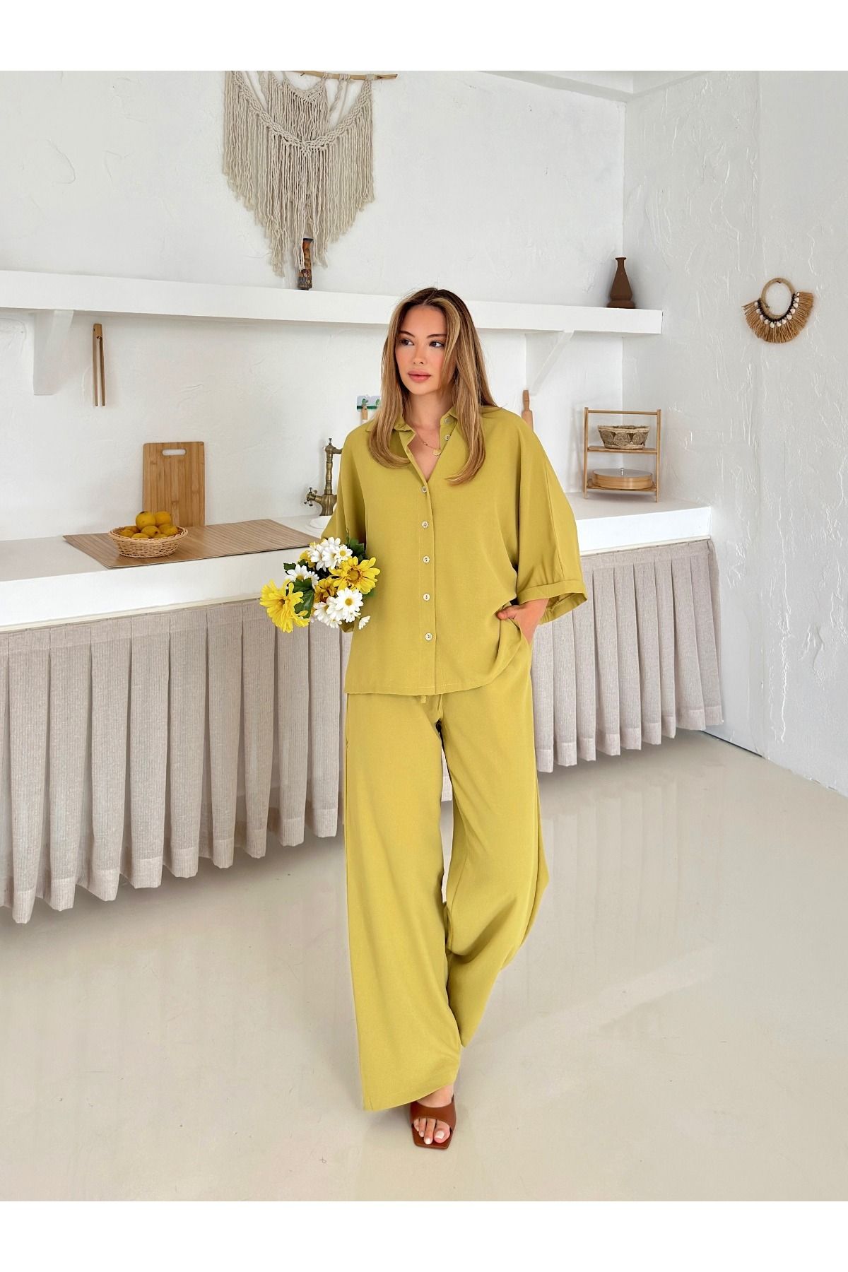 soBasic-Double Stylish Design Suit Tncel Fabric 1