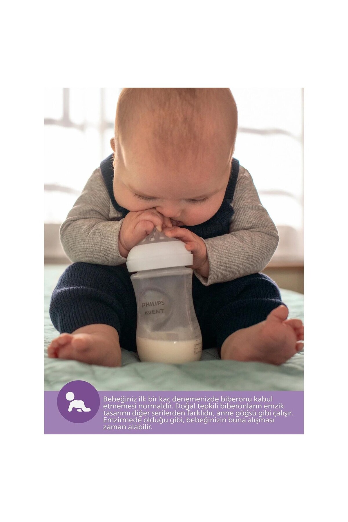 Philips Avent Natural Response Pp Yenidoğan Hediye Seti Scd837/12 fotoğrafı 5 (önizleme)
