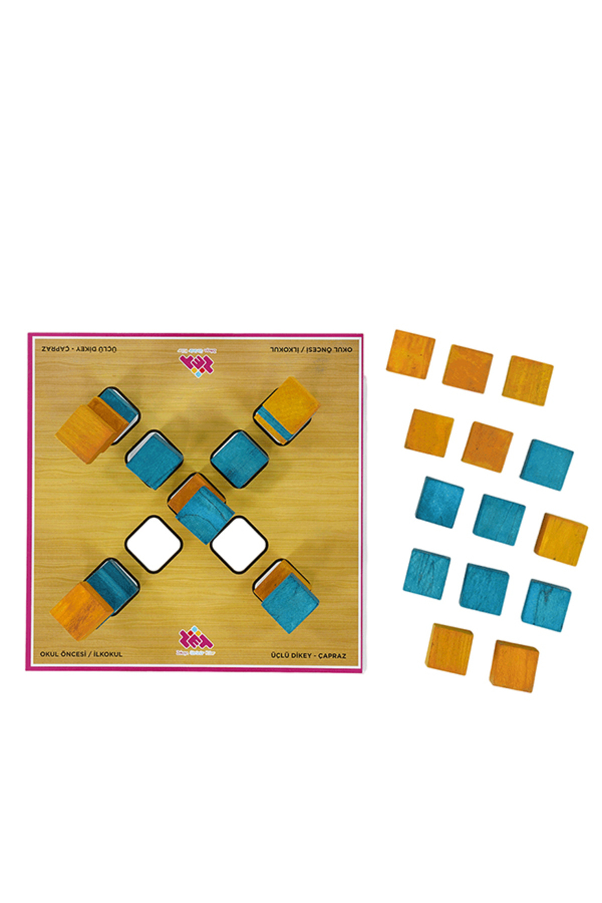 Zetzeka-Stacking Brain and Mind Game for Ages 4 and Up, 2 Players 5