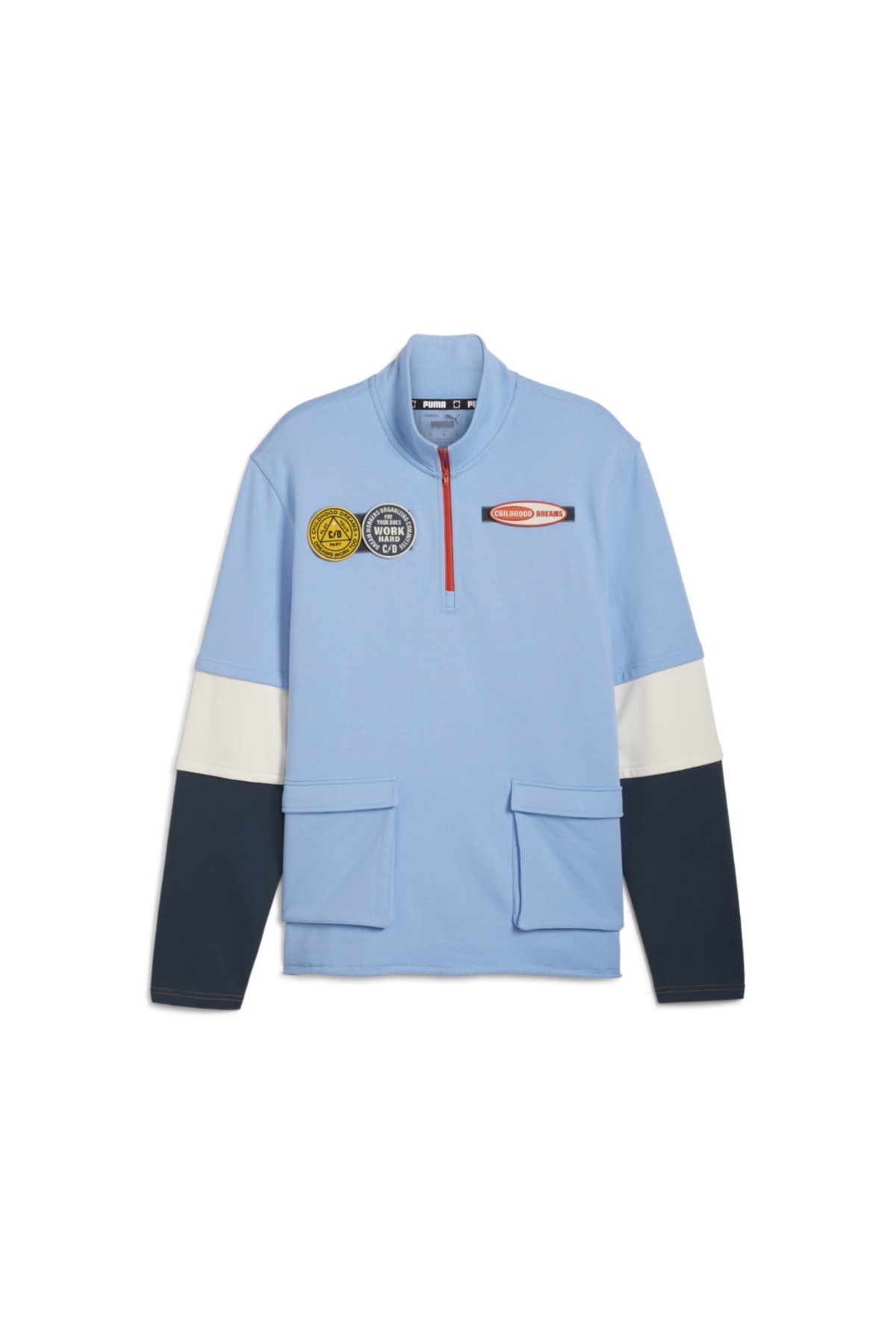 پوما سویشرت یقه ایستاده آبی مردانه طرح رویاهای کودکی پوما سویشرت یقه ایستاده آبی مردانه طرح رویاهای کودکی