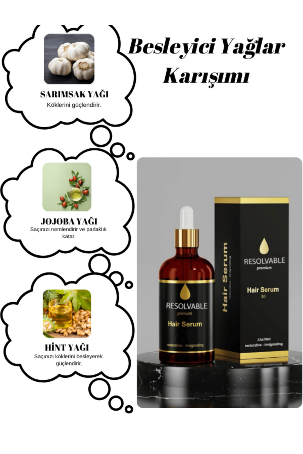 Saç Serumu+Biberiye Özlü Gözenek Açıcı Tonik Ve Procapil Şampuan — RS08090 — تصویر 2 از 6