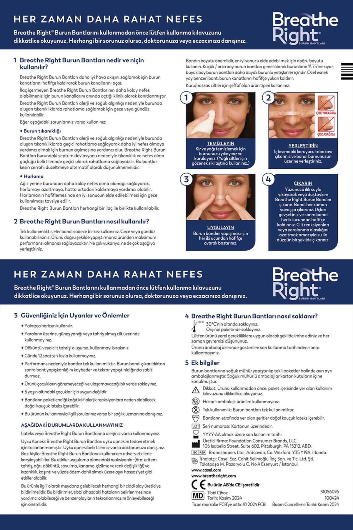 Breathe Right-Nasal Strips Extra Strong Standard Size 10 Pack (for Snoring and Nose Blockage) 3