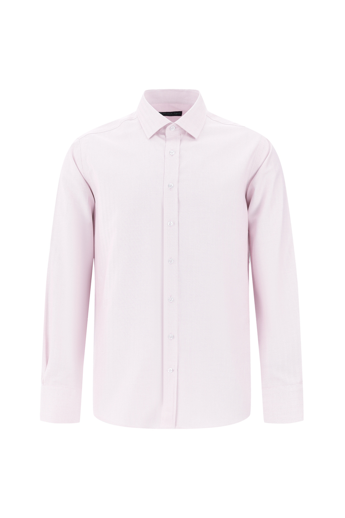 کیگیلی پیراهن نخی ساتن آستین بلند اسلیم فیت کلاسیک بدون اتو