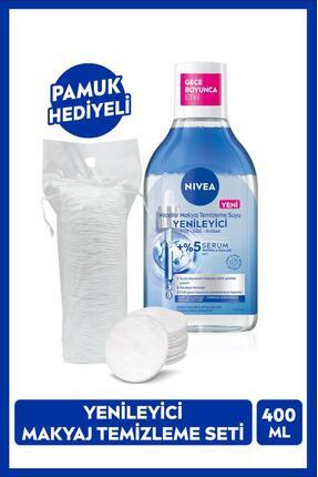 NIVEA Yenileyici Micellar Makyaj Temizleme Suyu 400ml,Serum İçerikli, Hassas ...
