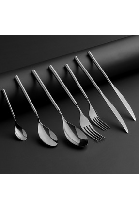 Jumbo 6000 Roller 12 Kişilik 84 Parça Çatal Kaşık Bıçak Takımı