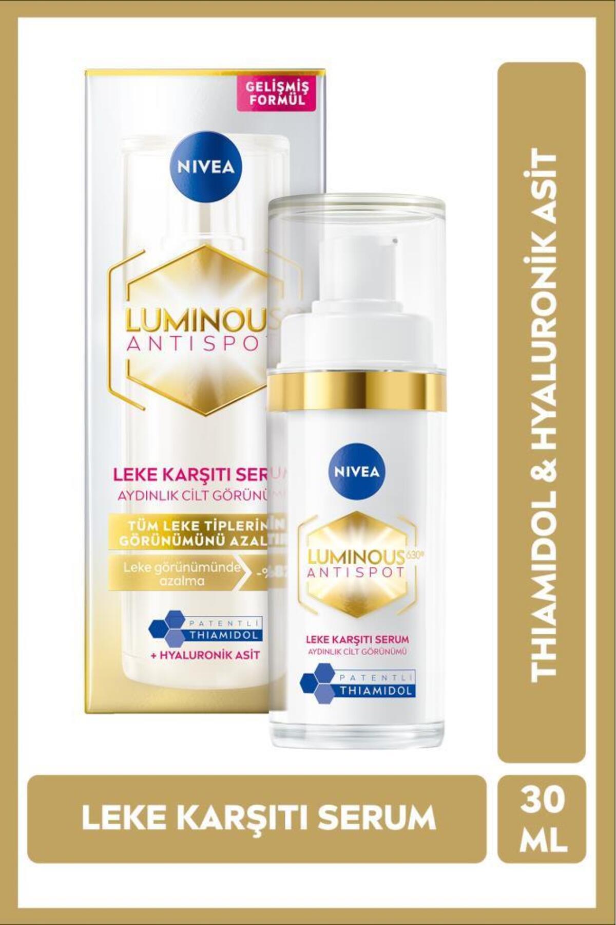 SUN SPF50+ Luminous630 Yüz Kremi 40ml Ve Thiamidol Etkili Leke Karşıtı Serum 30ml, Çanta Hediyeli — SET.NVE.1045 — تصویر 5 از 9