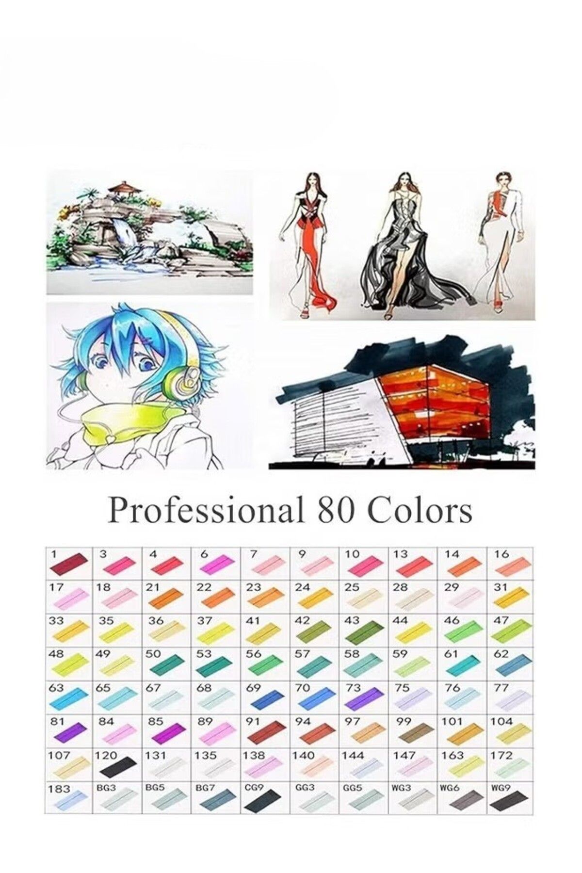 Generic-80 Color Markers 4