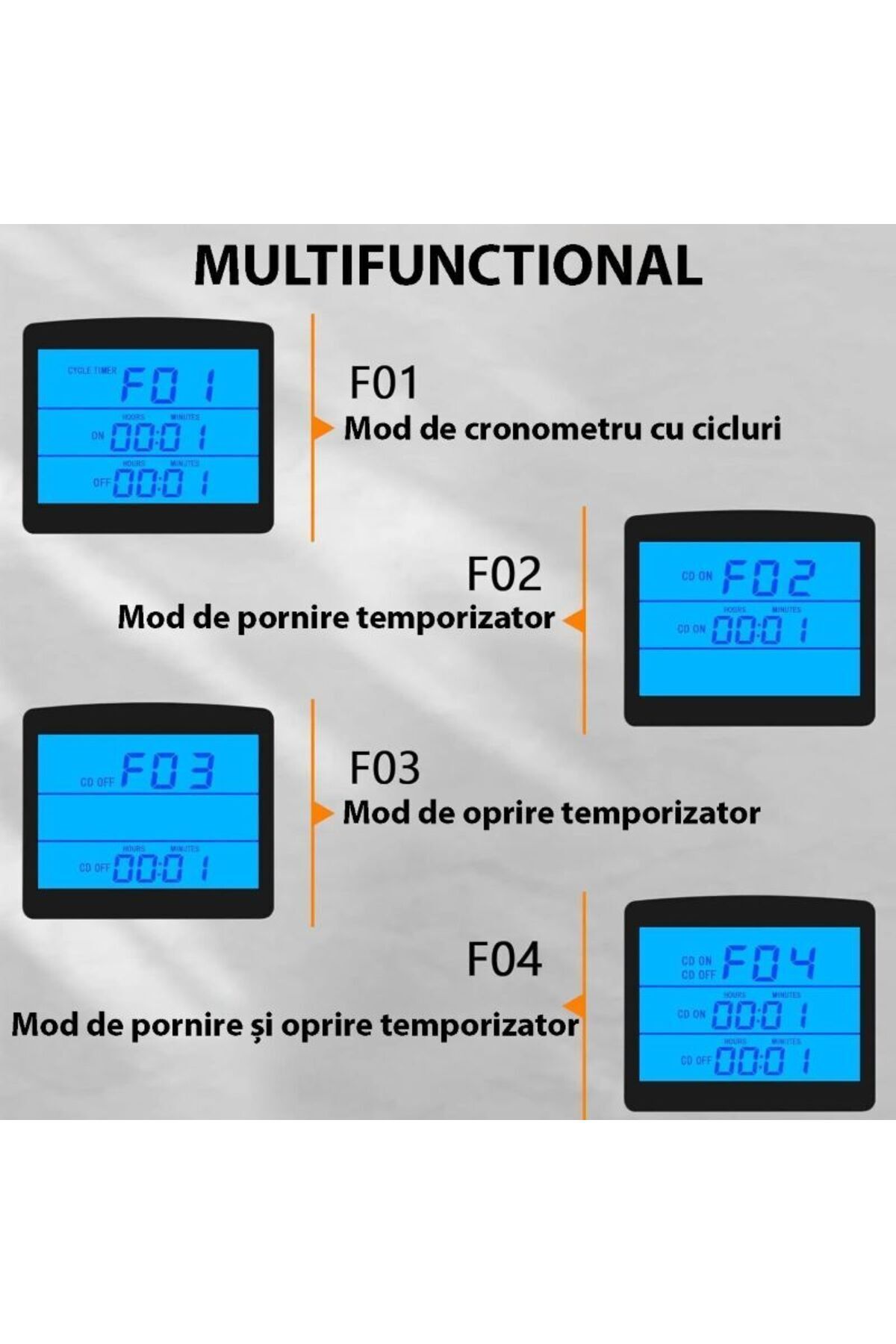 miraza-Thermostat Socket, Illuminated Display, Programmable, Air Conditioning Automation, Temperature Probe 1.7M 7