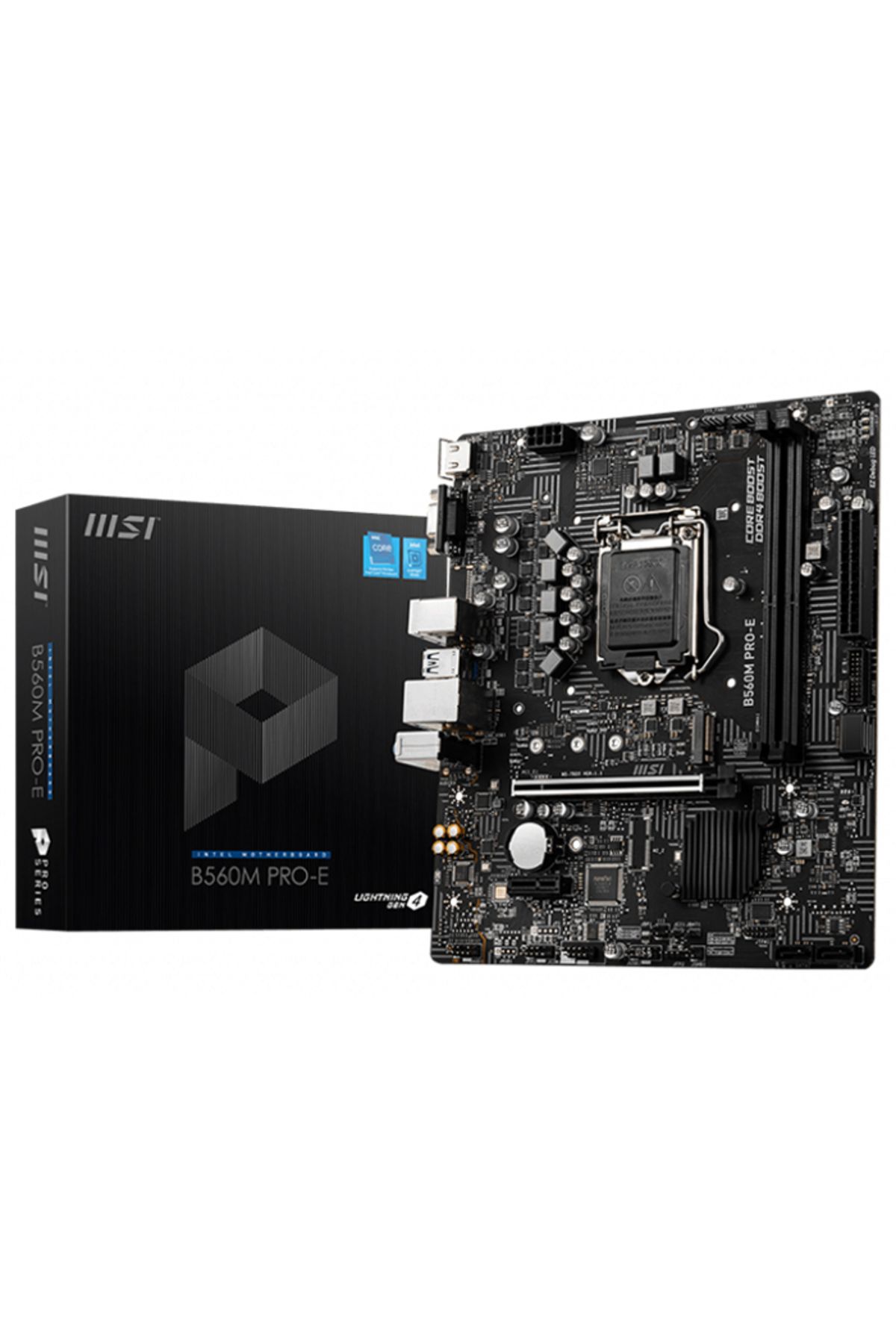 MSI-Intel B560 Socket 1200 Ddr4 4800(Mhz) Main Board Used by Matx Gaming 1