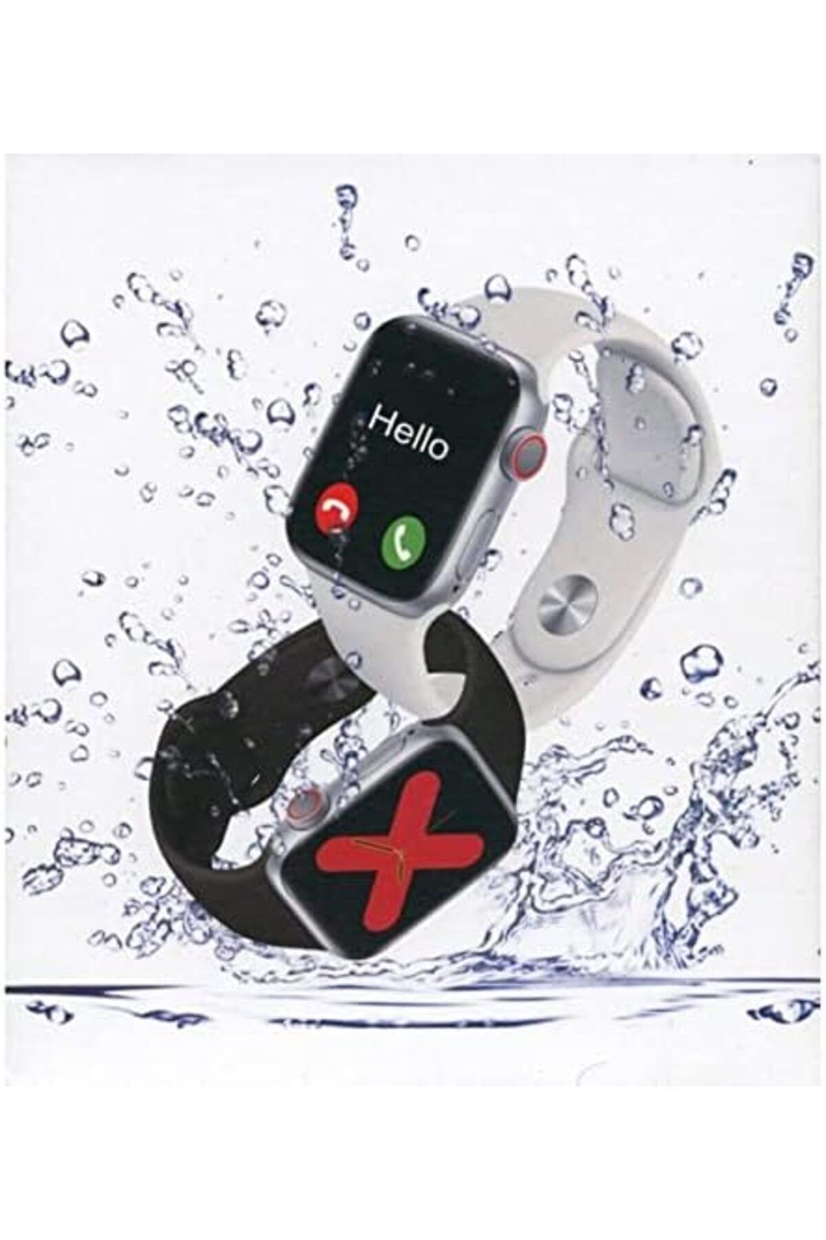 Generic-T5S Smart Fitness Watch with Stepping Meter Heart Rate Monitor and Bluetooth for Android and IOS - F 6