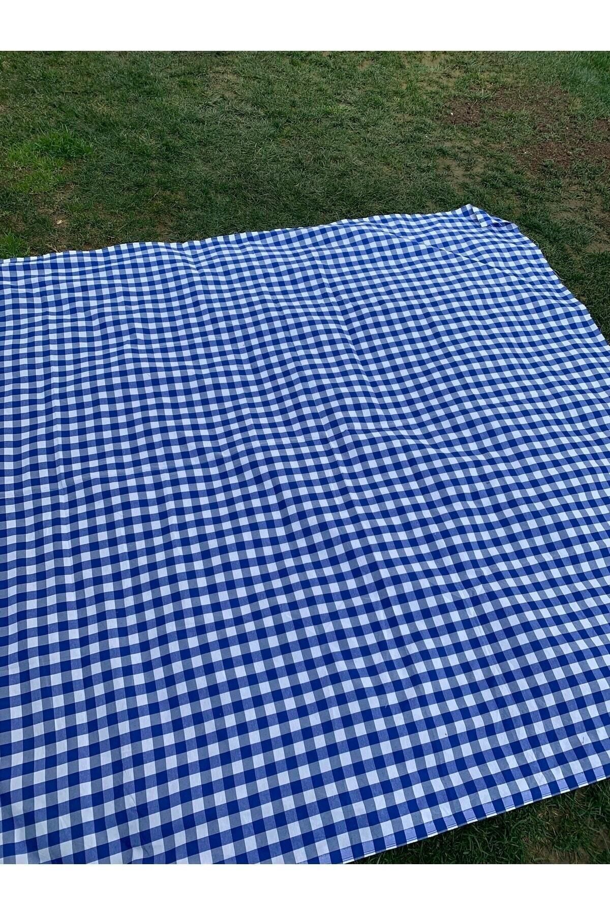 AfgTech-Piti Checkered Table Cloth, Picnic Blanket, Multi-Purpose Blanket 2