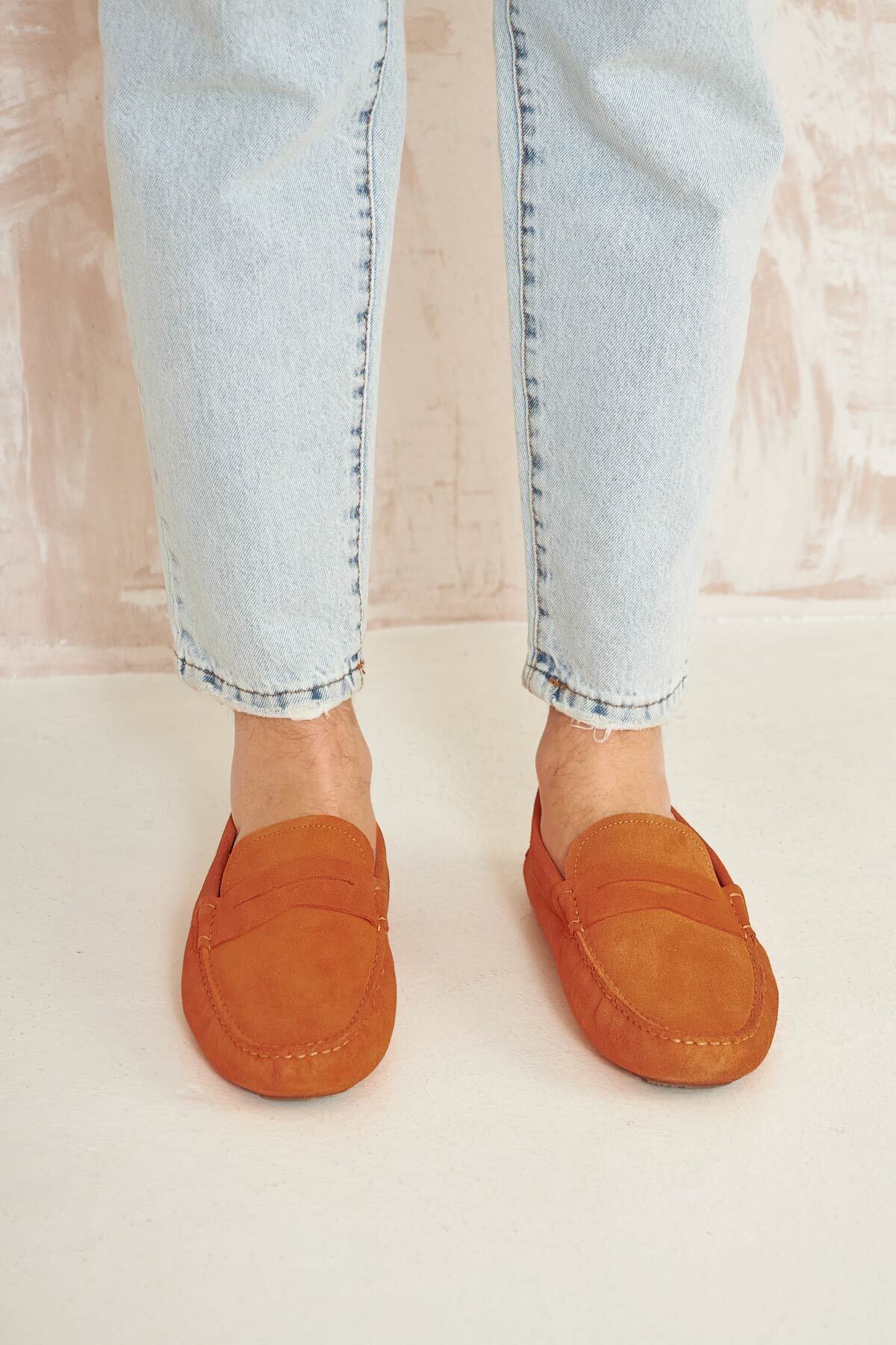 Pegia-Γνήσια Suede Ανδρικά Παπούτσια Loafer 500901 6