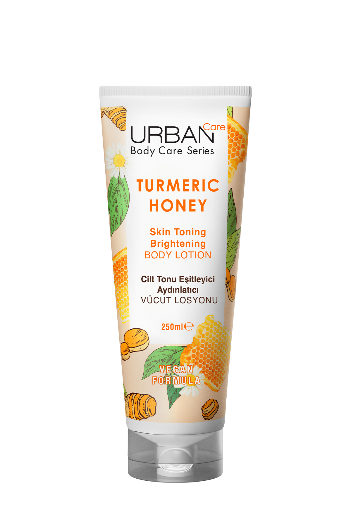 Turmeric Honey Cilt Tonu Eşitleyici ve Aydınlatıcı Vücut Losyonu 250 Ml-vegan — URBN-LSYN2 — تصویر 2 از 7