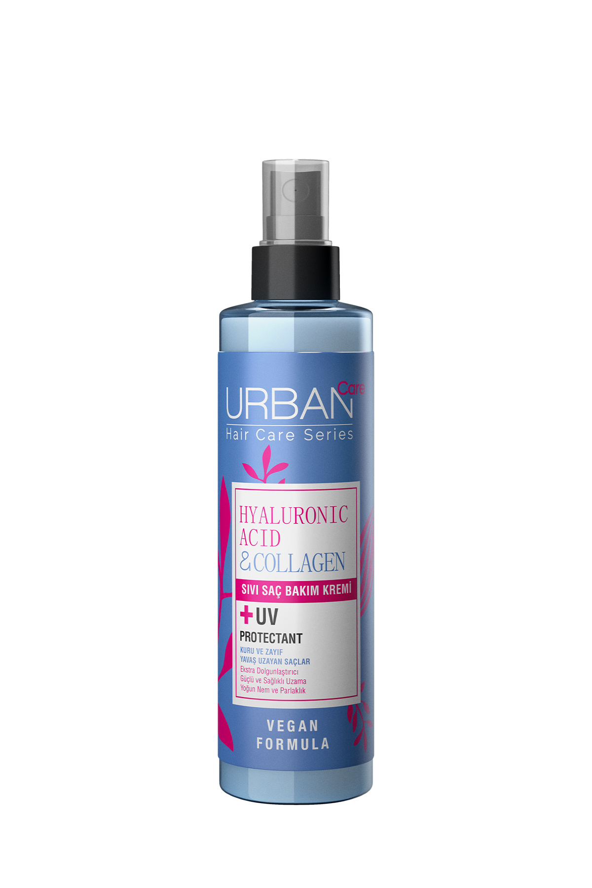 Hyaluronic & Collagen Hacim Veren Sıvı Saç Bakım Kremi-vegan-200 ml-Ekstra Dolgunlaştırıcı — 8680690705045 — تصویر 2 از 3