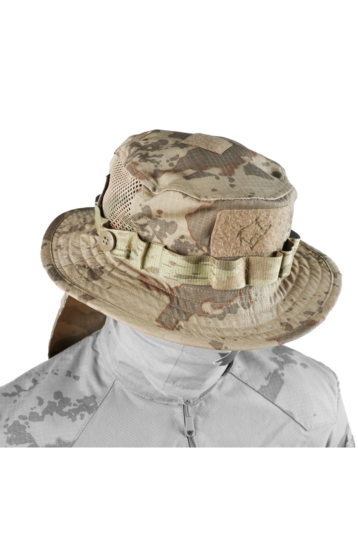 Wolftrap Tactical-Balamir Camouflage Fedora Hat, Gendarmerie Camouflage Safari Hat, Military Fedora Hat 3