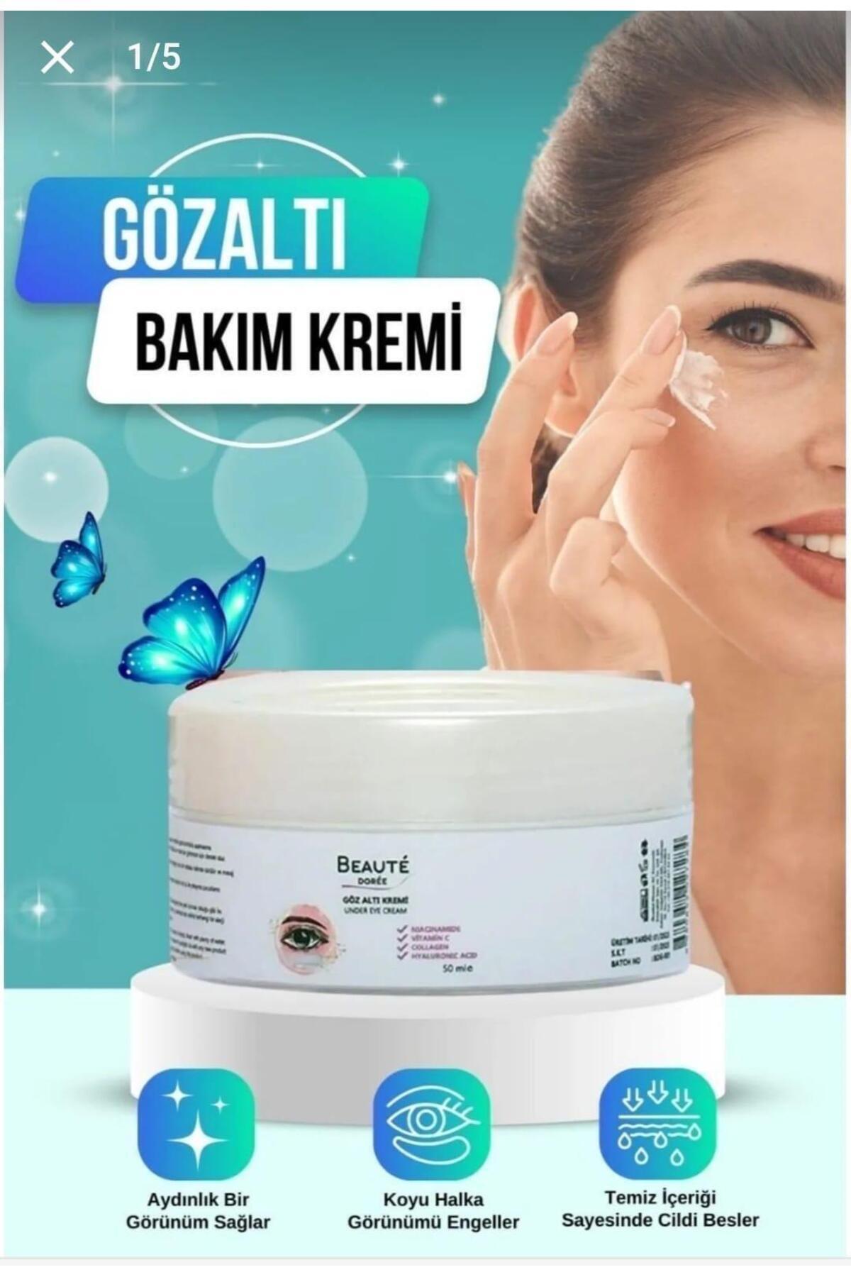 DOREE BEAUTE göz altı torbalanma koyu halka şişkinlik giderici bakım kremi 50 ml