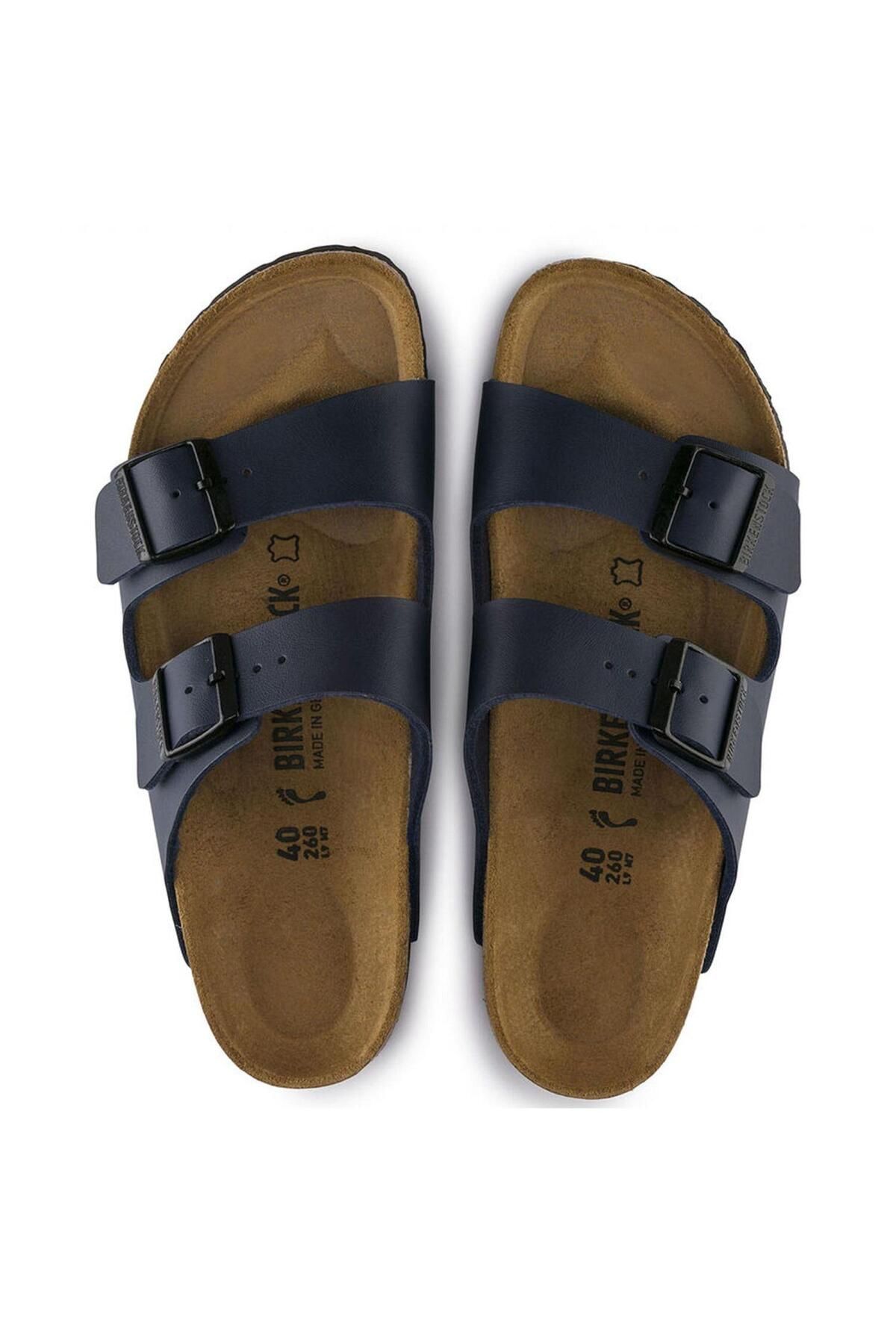 Birkenstock-Arizona Bf papuče Brk051753 Modrá-45 3