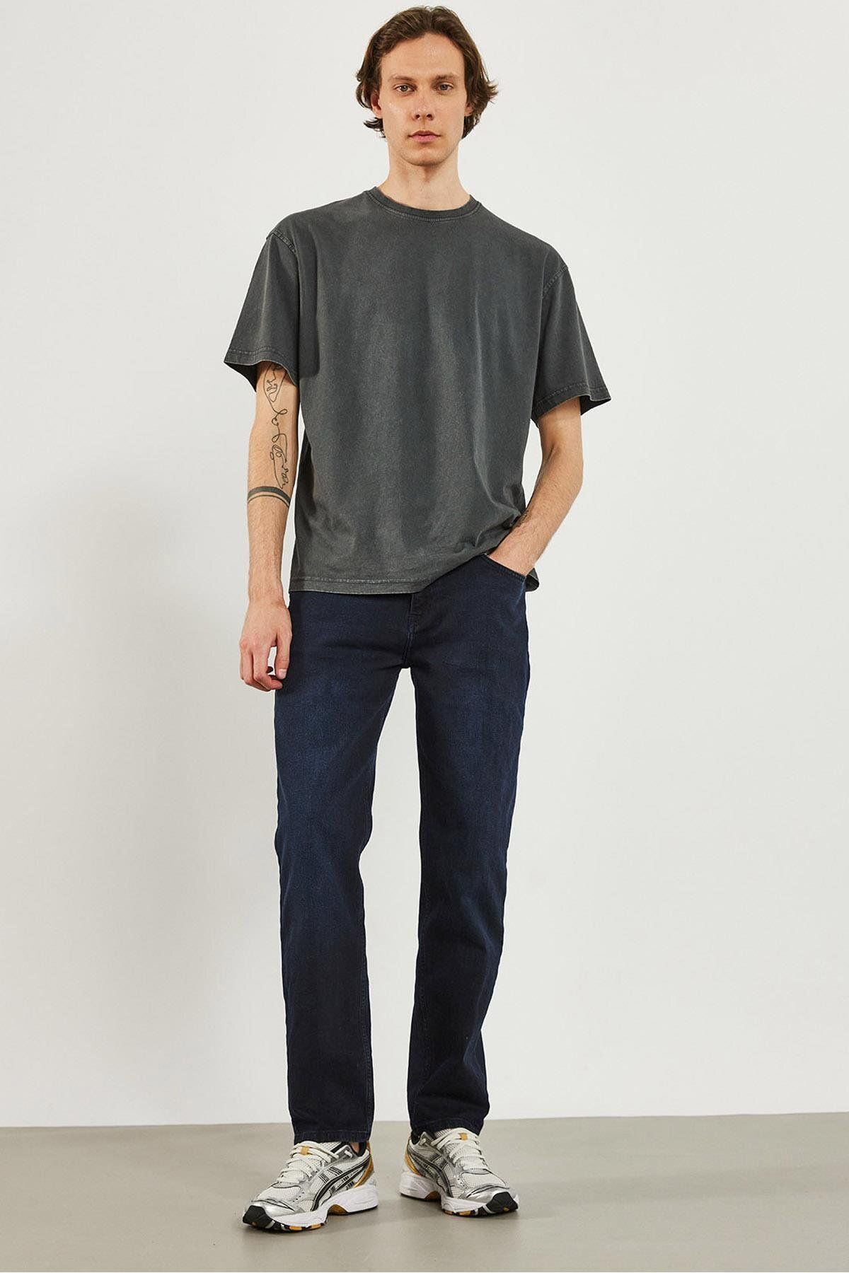VENA-Ανδρικό παντελόνι Kalimnos Blue Grey Comfort Fit Jean 3