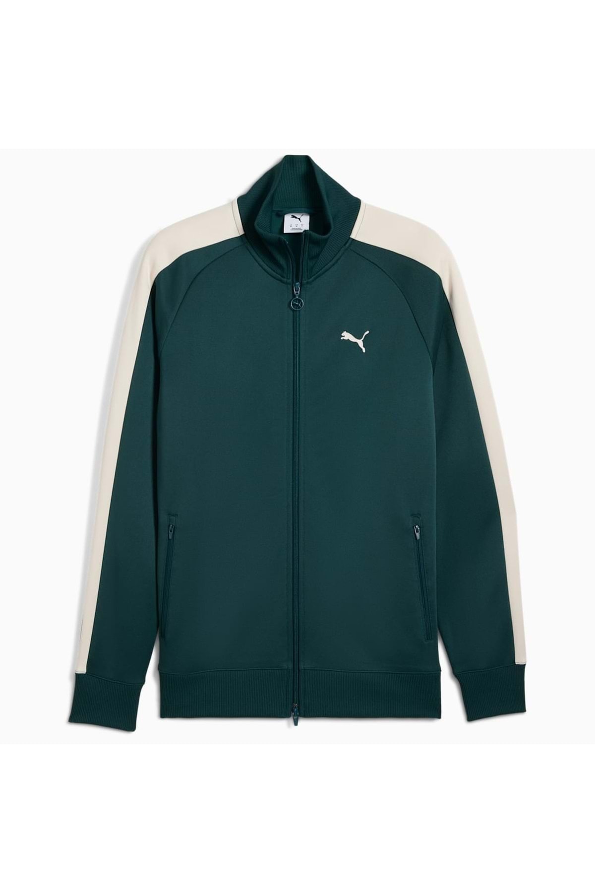 Puma-T7 Always On Track Jacket 629587-75 Ανδρικό αθλητικό μπλουζάκι ΠΡΑΣΙΝΟ 1