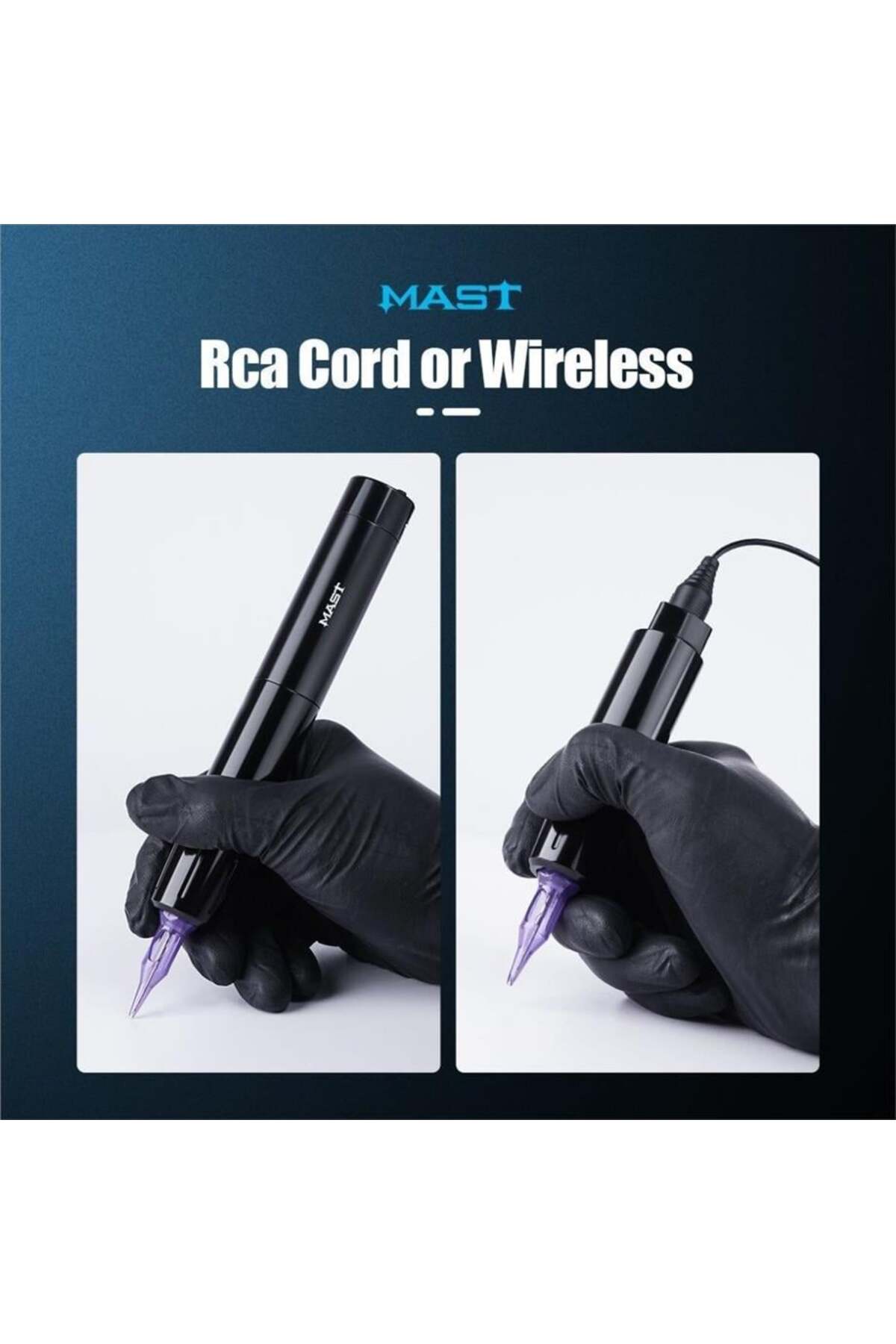 MAST Tour Y22 Wireless Tattoo Machine - Kalıcı Makyaj Makinesi