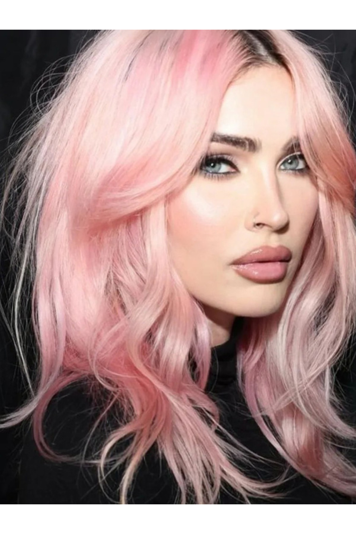 Classic Cotton Candy Pink Saç Boyası Hcr-11004 — سفید GR-MNCPNC — تصویر 7 از 9