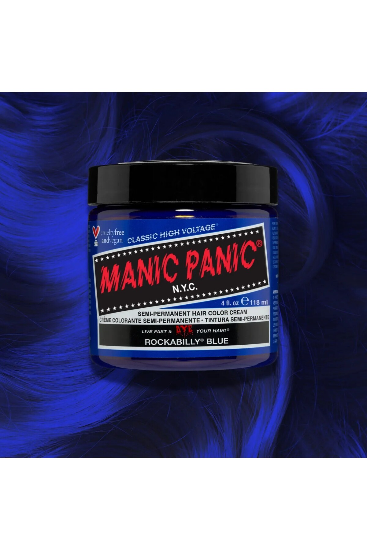 Rockabılly® Blue - Classıc Hıgh Voltage® — سفید GR-MNCPNC — تصویر 5 از 7