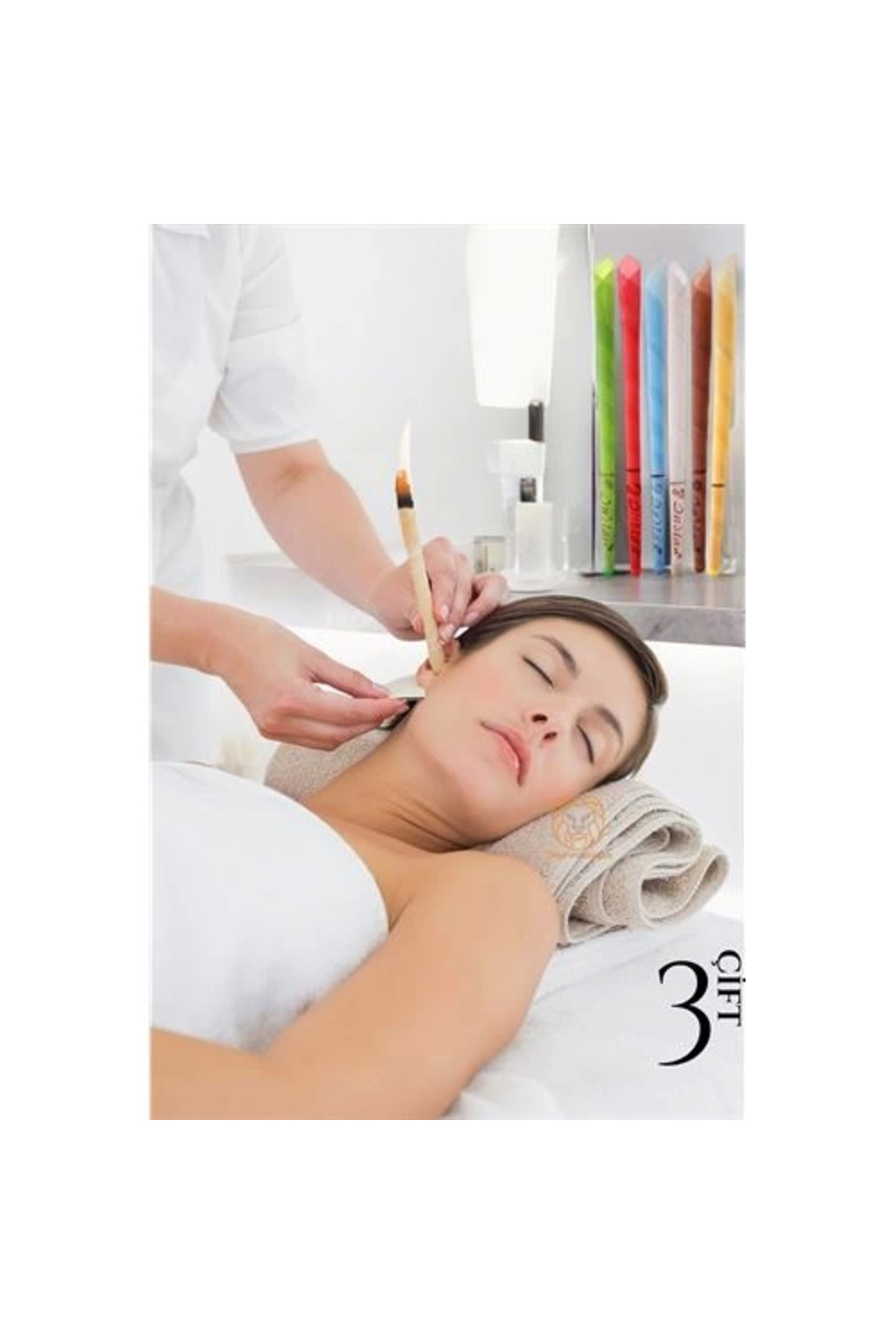 Kuzgun Ticaret BFS Kulak Temizlik Mumu 3 ÇİFT Liza Bataieva Design