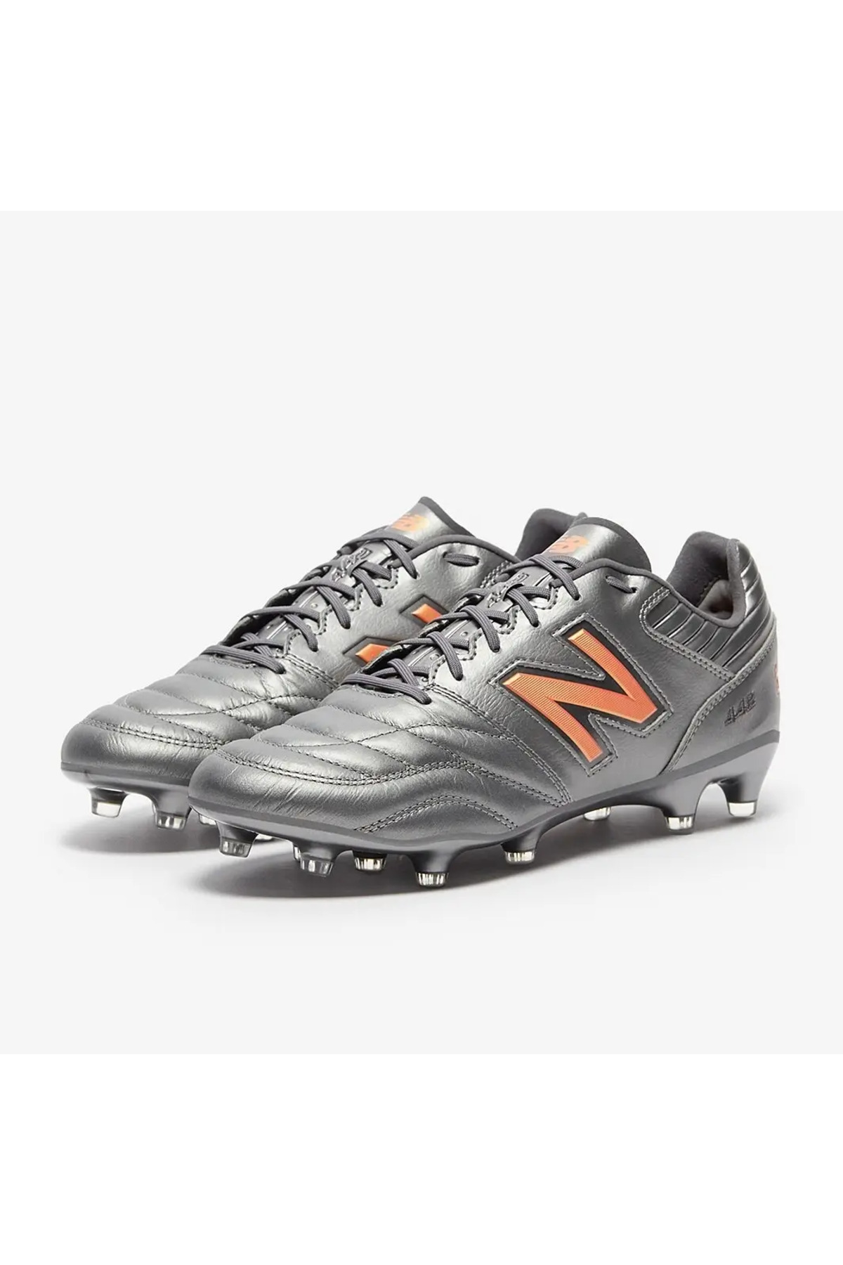 New Balance 442 v2 Pro FG Erkek Gri Krampon - MS41FSG2