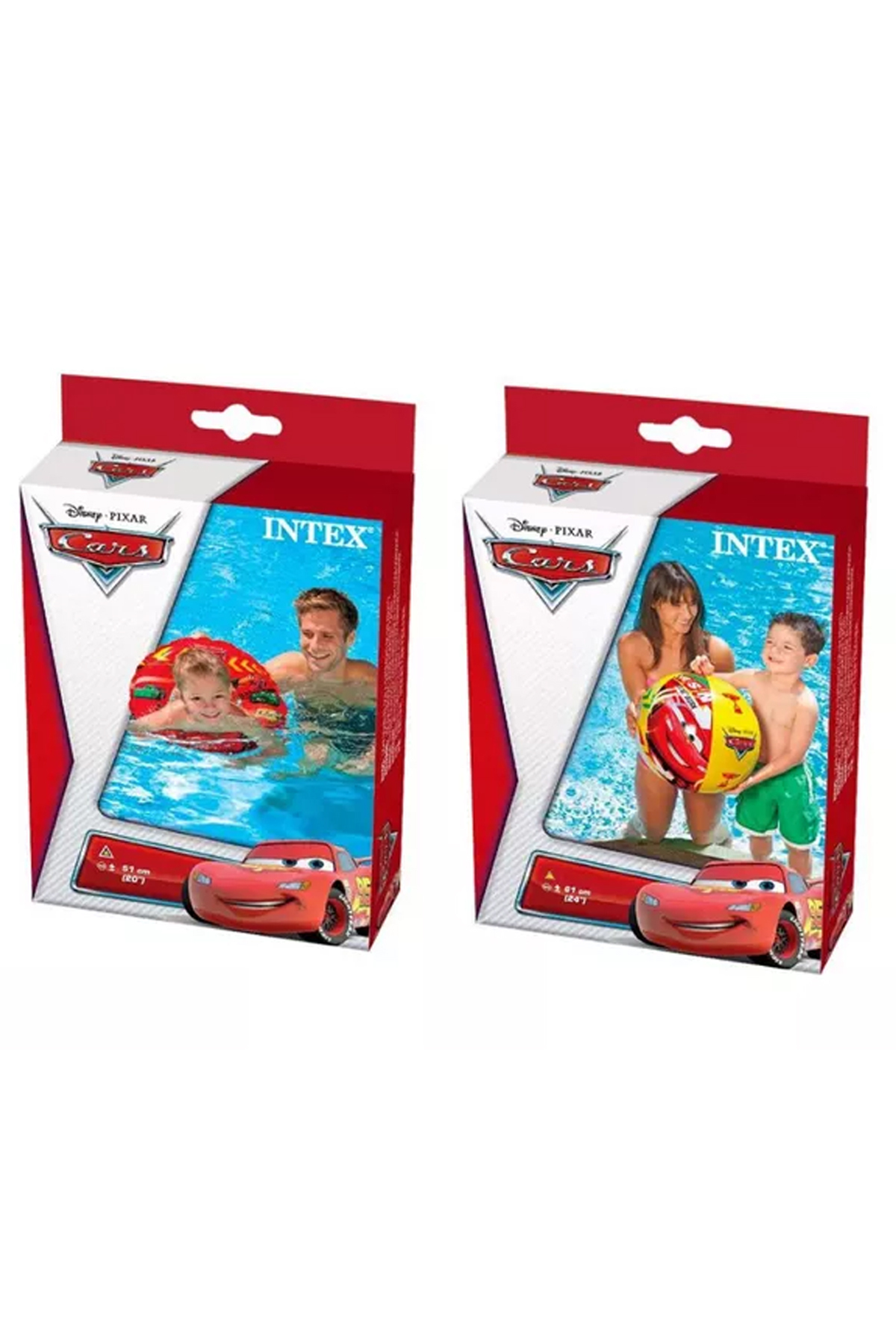 direkstoktan Cars Arabalar 3-6 Yaş Deniz Simidi ve Deniz Topu - Disney Pixar Cars Swim Ring And Beach Ball fotoğrafı 6 (önizleme)