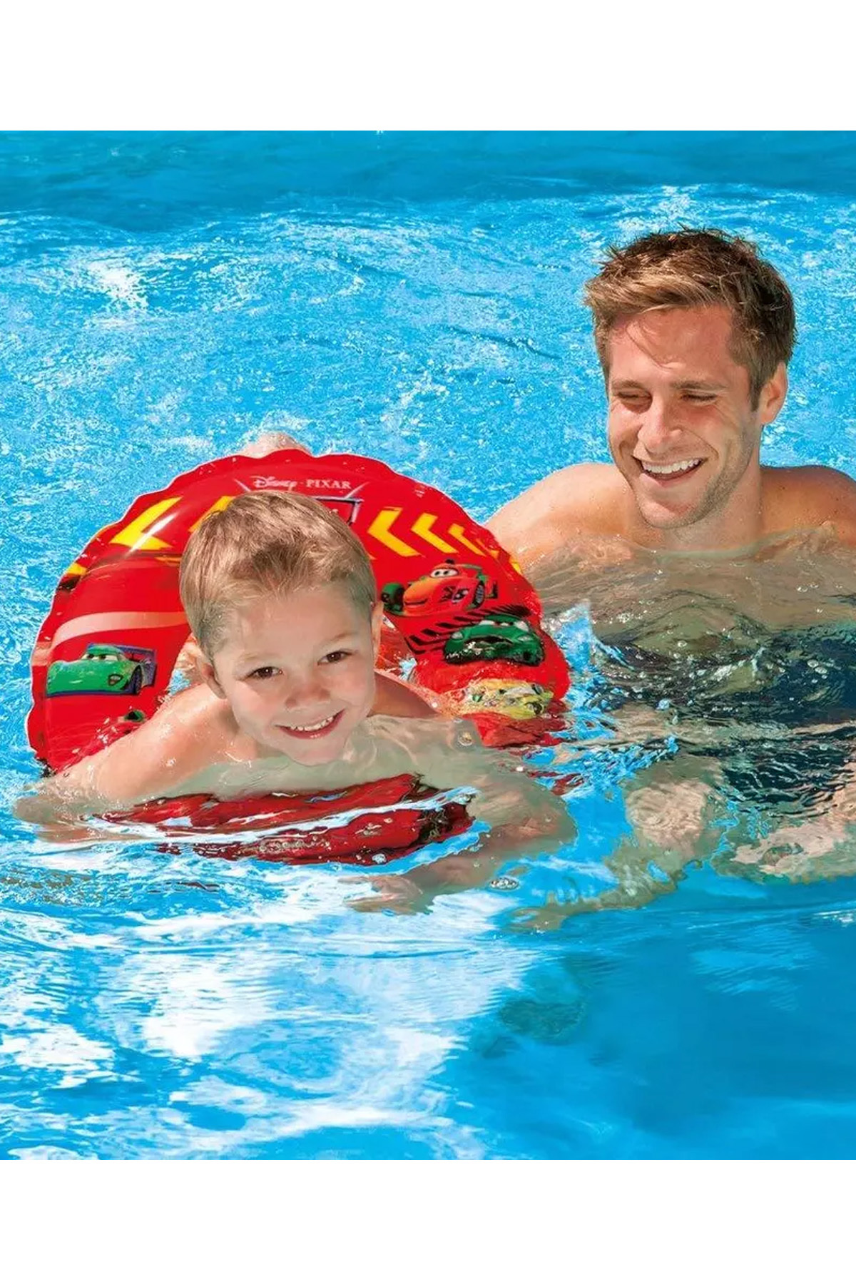 direkstoktan Cars Arabalar 3-6 Yaş Deniz Simidi ve Deniz Topu - Disney Pixar Cars Swim Ring And Beach Ball fotoğrafı 2 (önizleme)