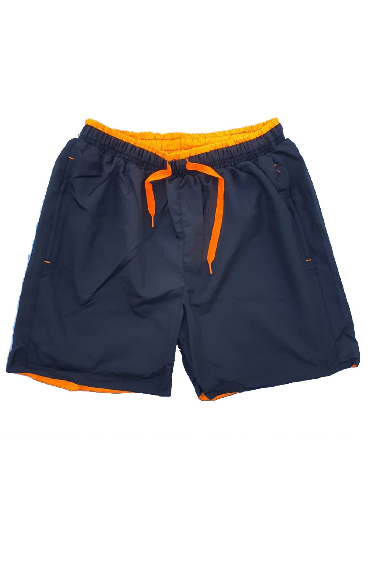 makiteks-Swim Shorts - 2 Pockets, Mesh Inside, Elastic Waist and Lacing Cord 1