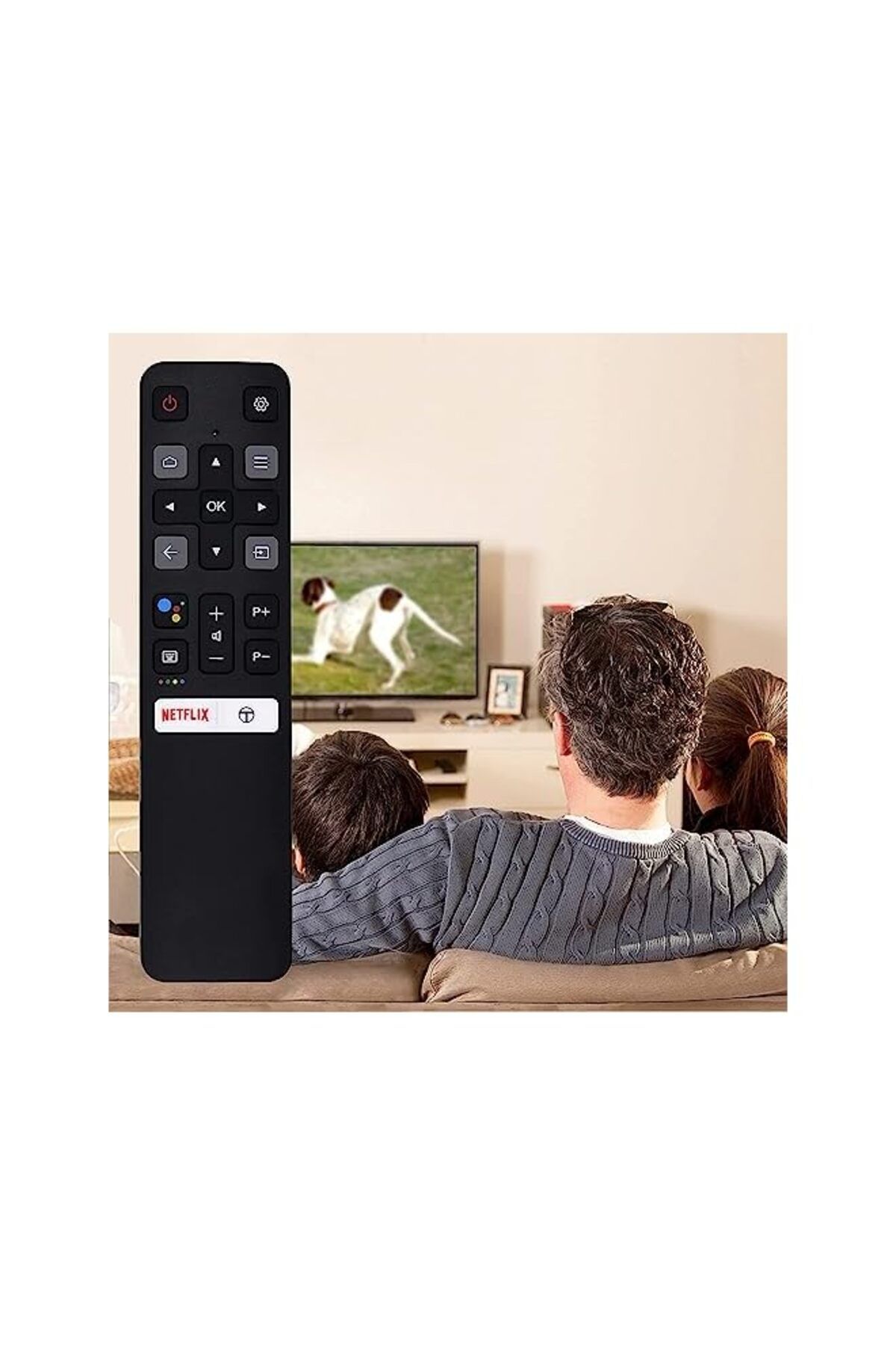 The Bros-Compatible TCL RC802V Remote Control fit for TCL Smart TV Remote 5