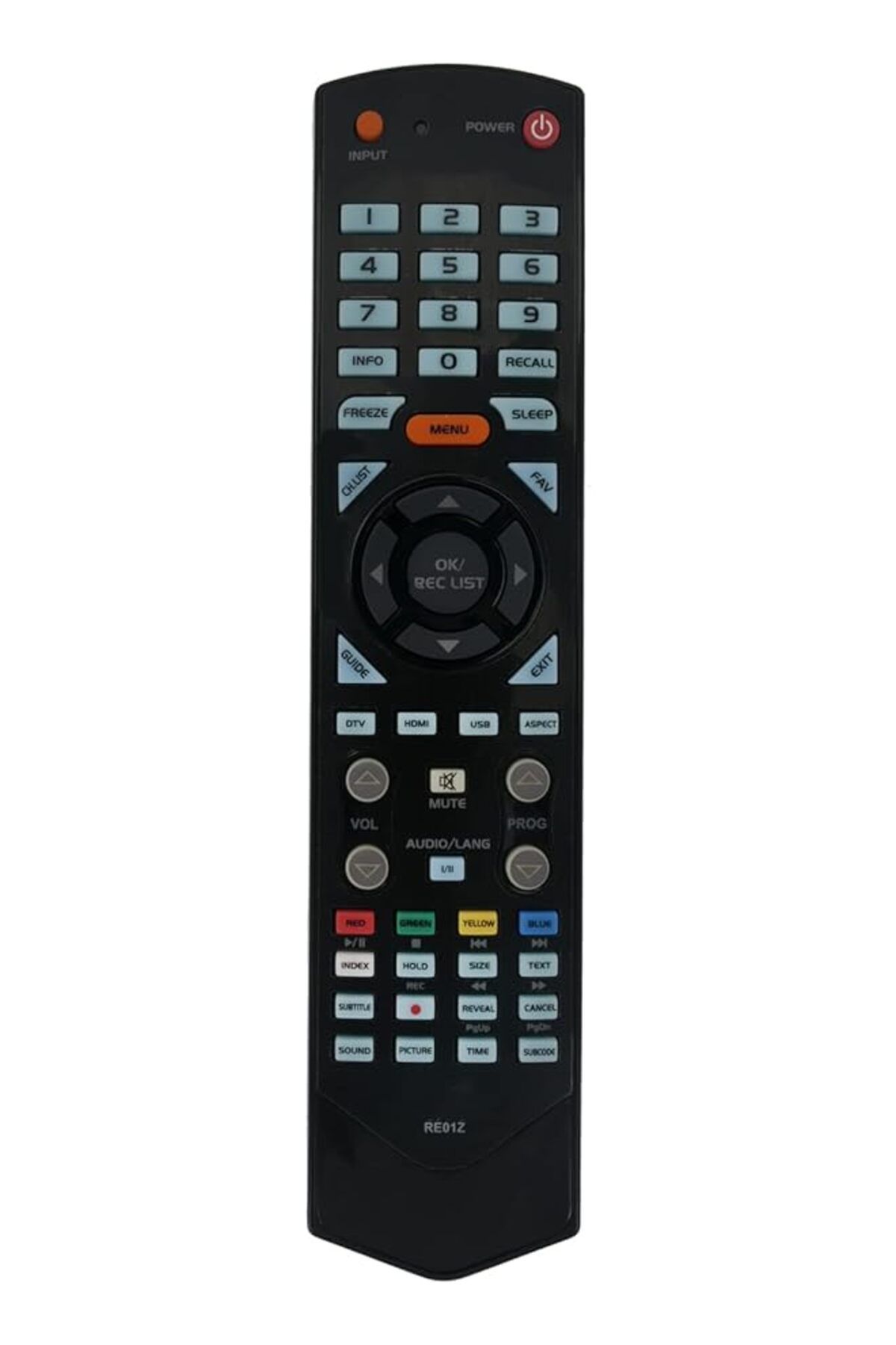 The Bros-New Remote Control RE01Z fit for SONIQ LCD TV RE01Z QT141 E46Z10A E46Z11A E55Z11A E55Z11A-AU 1