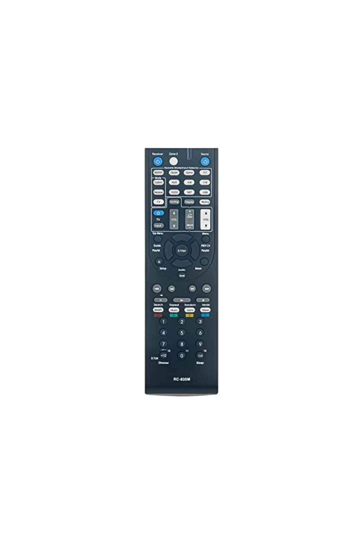 The Bros-RC-835M Replaced Remote Control-Fit for-Onkyo Home Theater AV Receiver DTR-20.4 DTR20.4 3