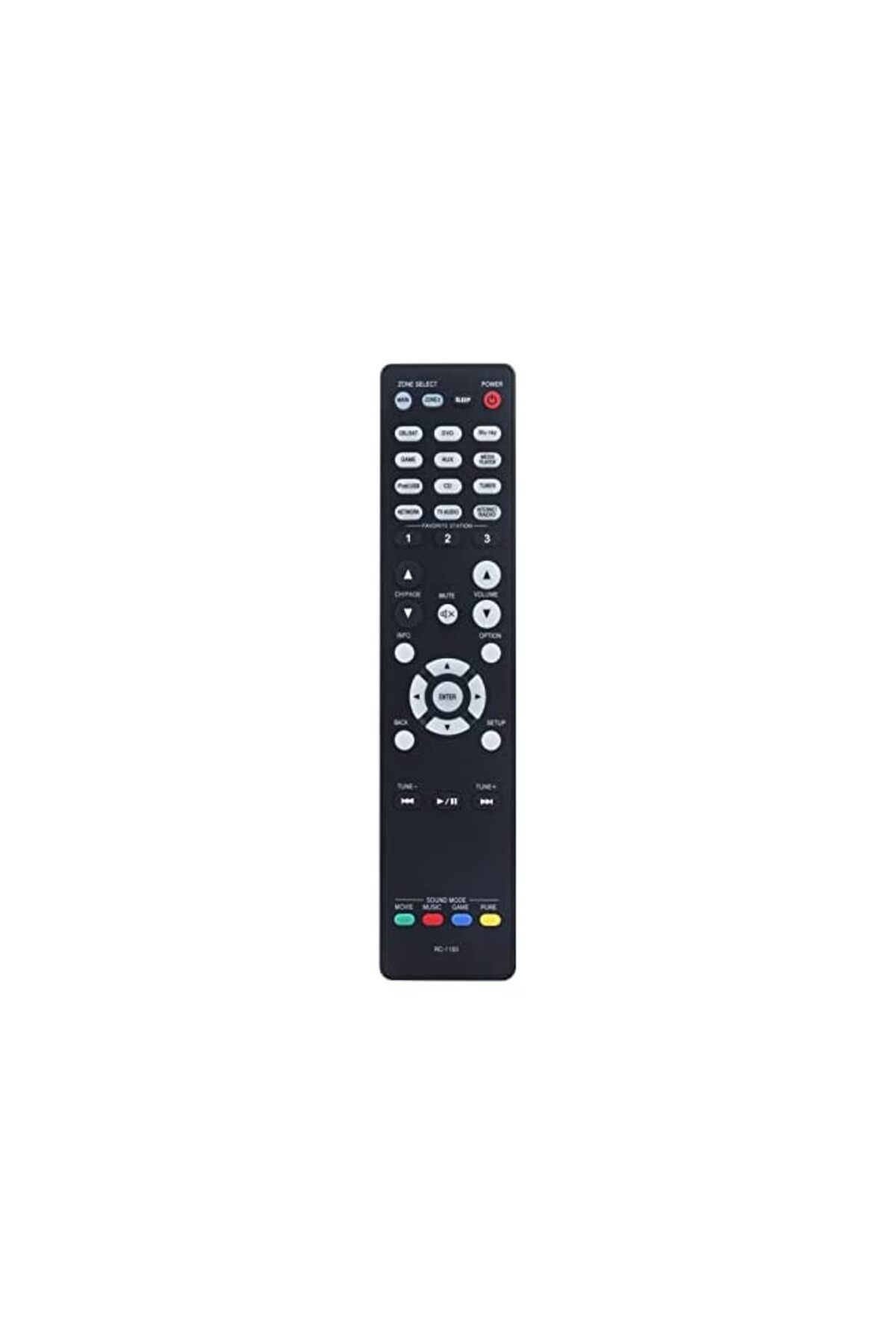 The Bros-RC-1183 Replaced Remote Control-Fit for-Denon AV Receiver AVR-X2000 AVRX2000 AVR-E400 AVRE400 2