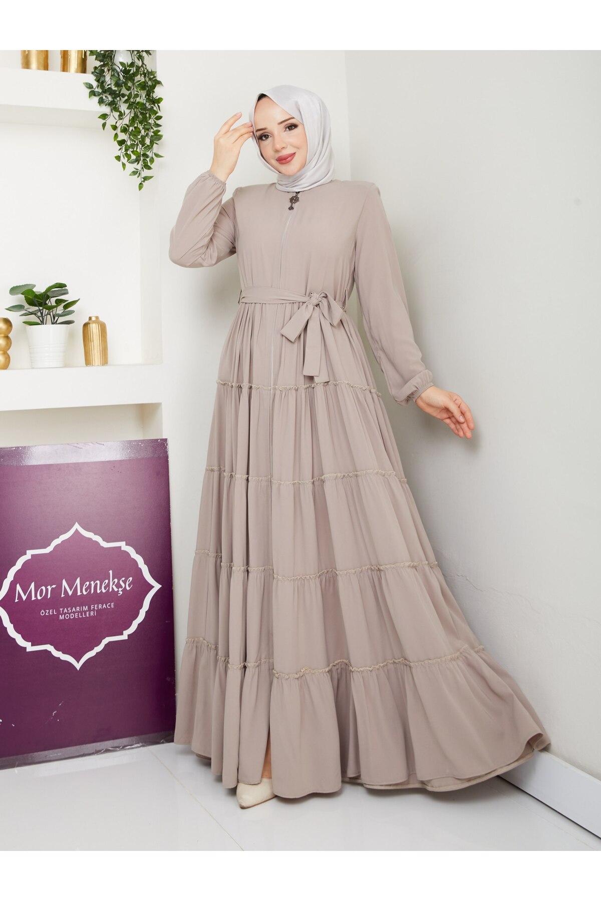 5 layers of Mevlana abaya