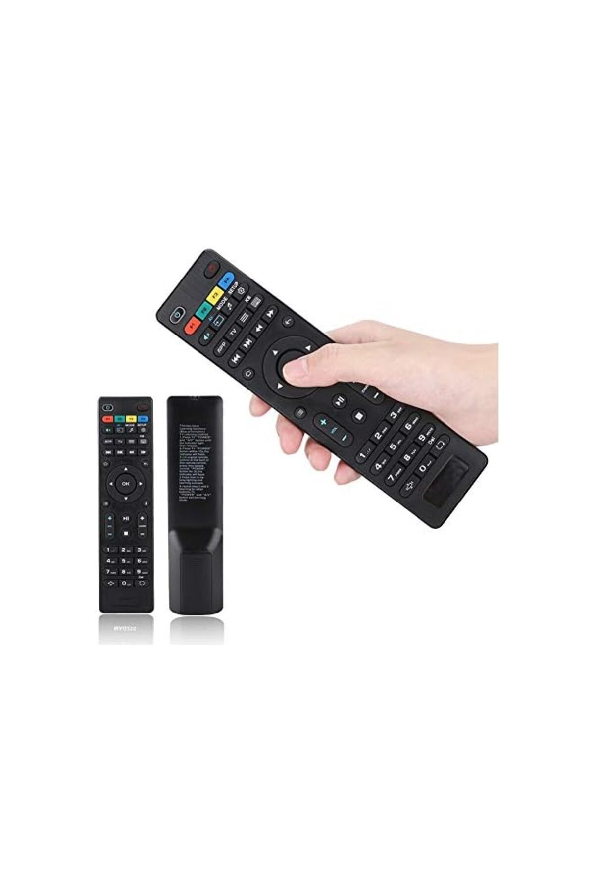 The Bros-Remote, Big Button Remote Control Long Distance AAA Battery Powered for MAG256 for MAG255 for MAG257 5