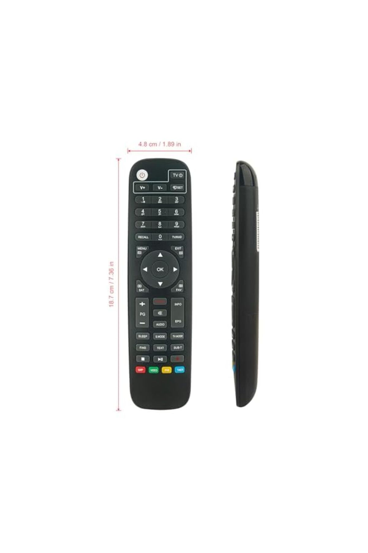 The Bros-Replaced Remote Control Fit For GTMEDIA V7s V7 Plus Set Top Box V7S V7 V7 Combo V7 MAX 5