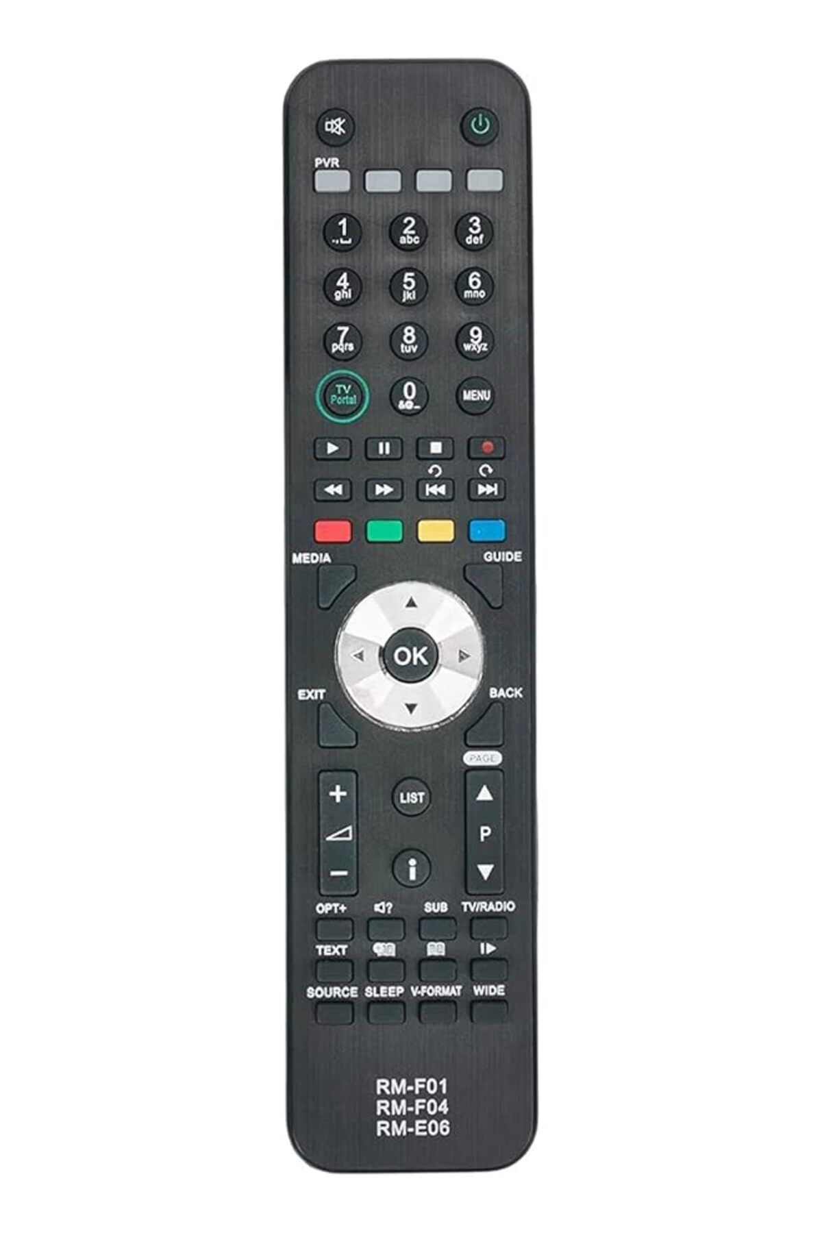 The Bros-New RM-F01 RM-F04 RM-E06 Replaced Remote Control fit for Humax HDR-Fox T2 Foxsat-HDR HD-Fox T2 1