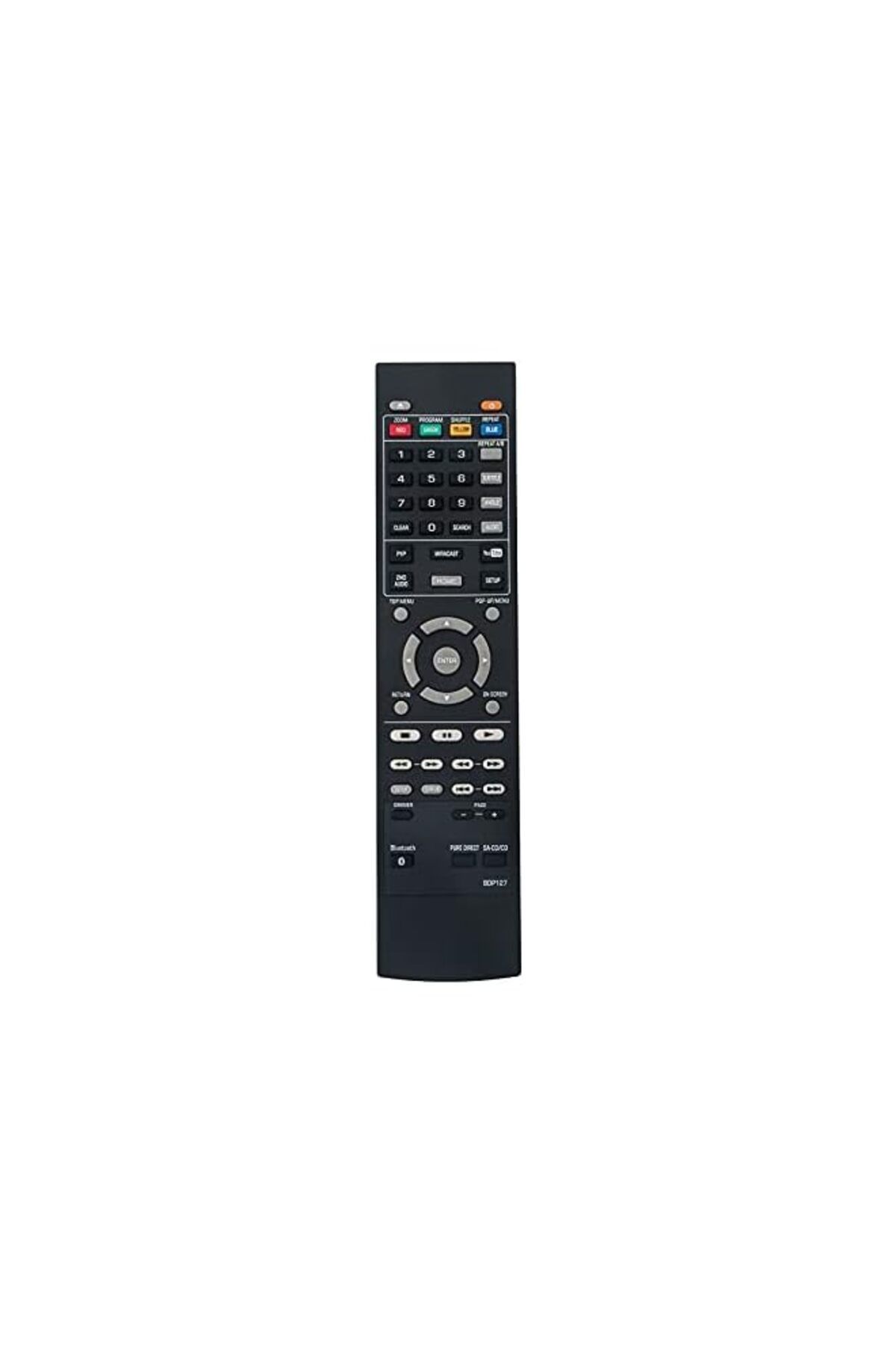 The Bros-Replaced Remote Control BDP127 Fit for Yamaha Blu-Ray Player BD-A1040 BDA1040 2