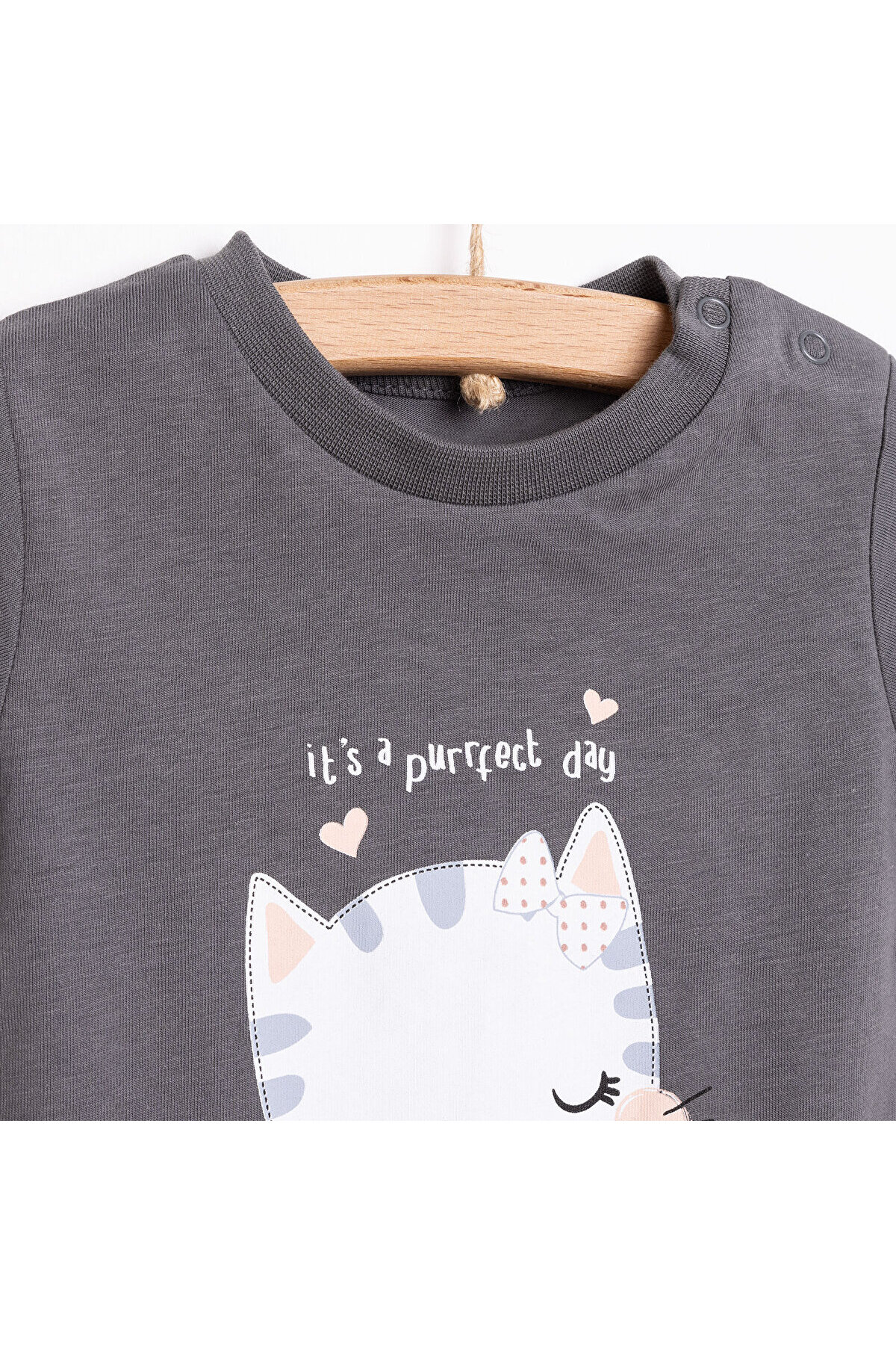 ebebek Hello Baby HelloBaby Kısa Kol Pijama Takımı fotoğrafı 3 (önizleme)